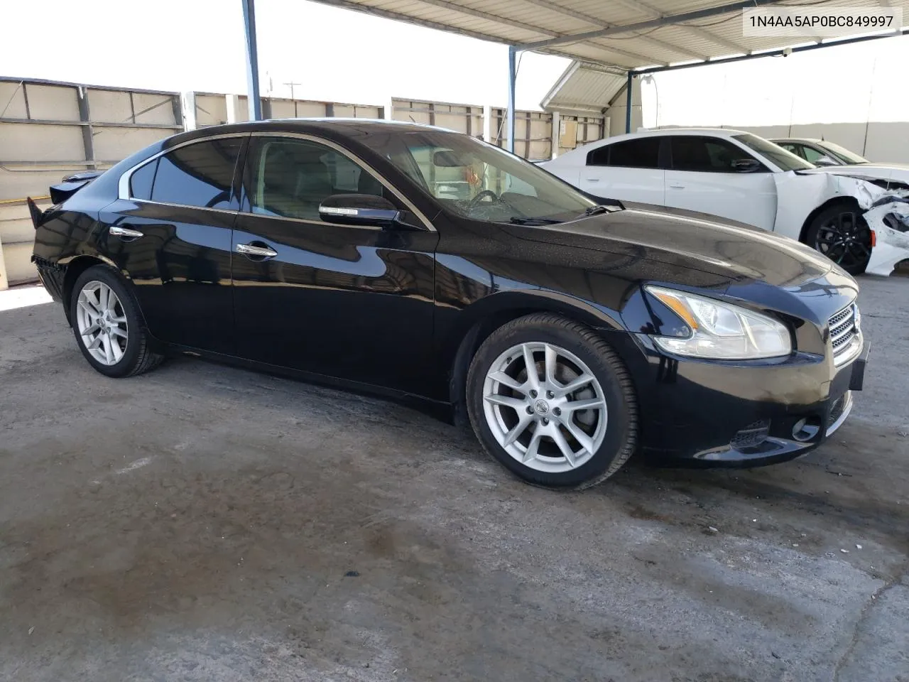 2011 Nissan Maxima S VIN: 1N4AA5AP0BC849997 Lot: 66663724