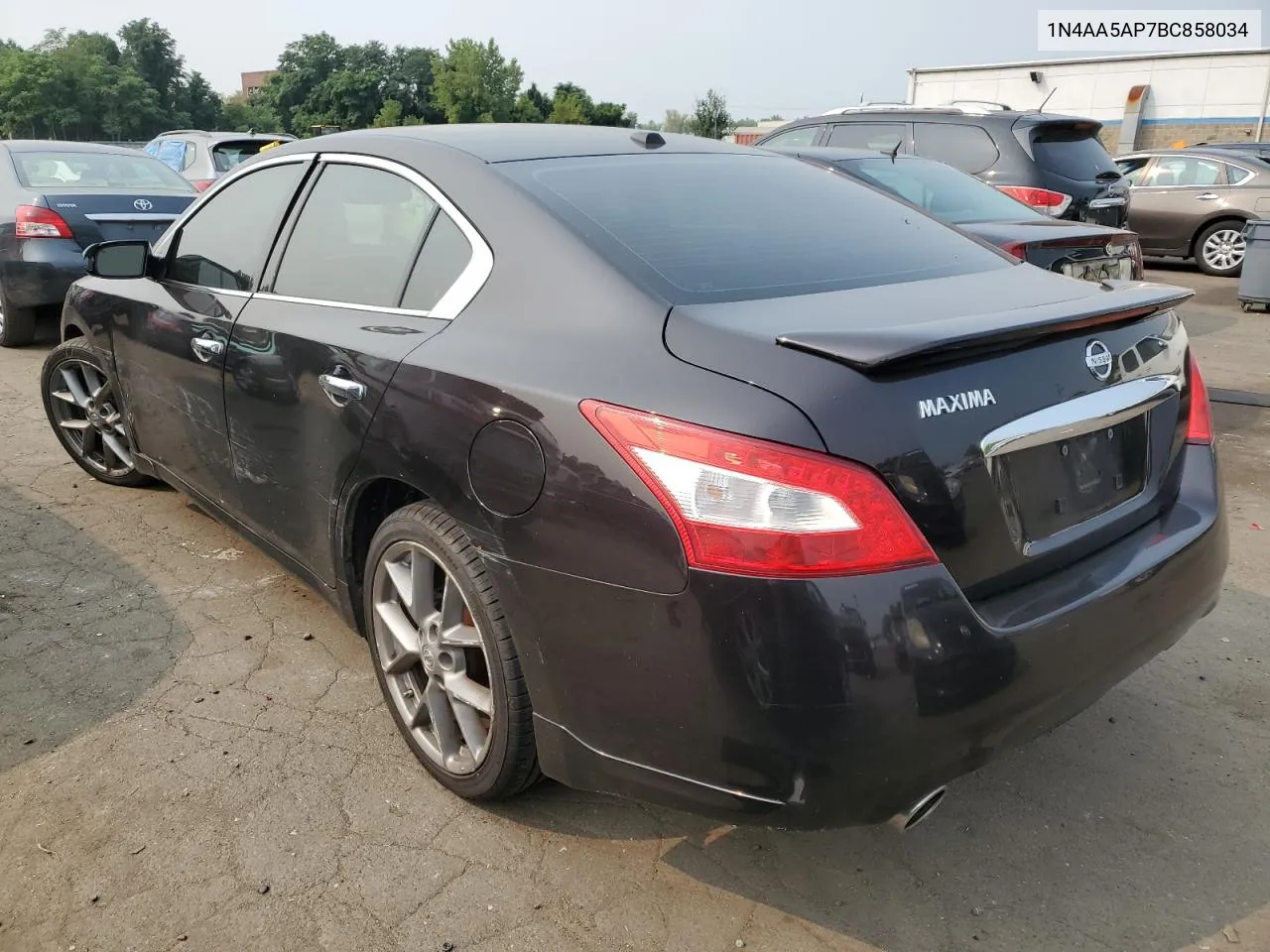 2011 Nissan Maxima S VIN: 1N4AA5AP7BC858034 Lot: 67824514