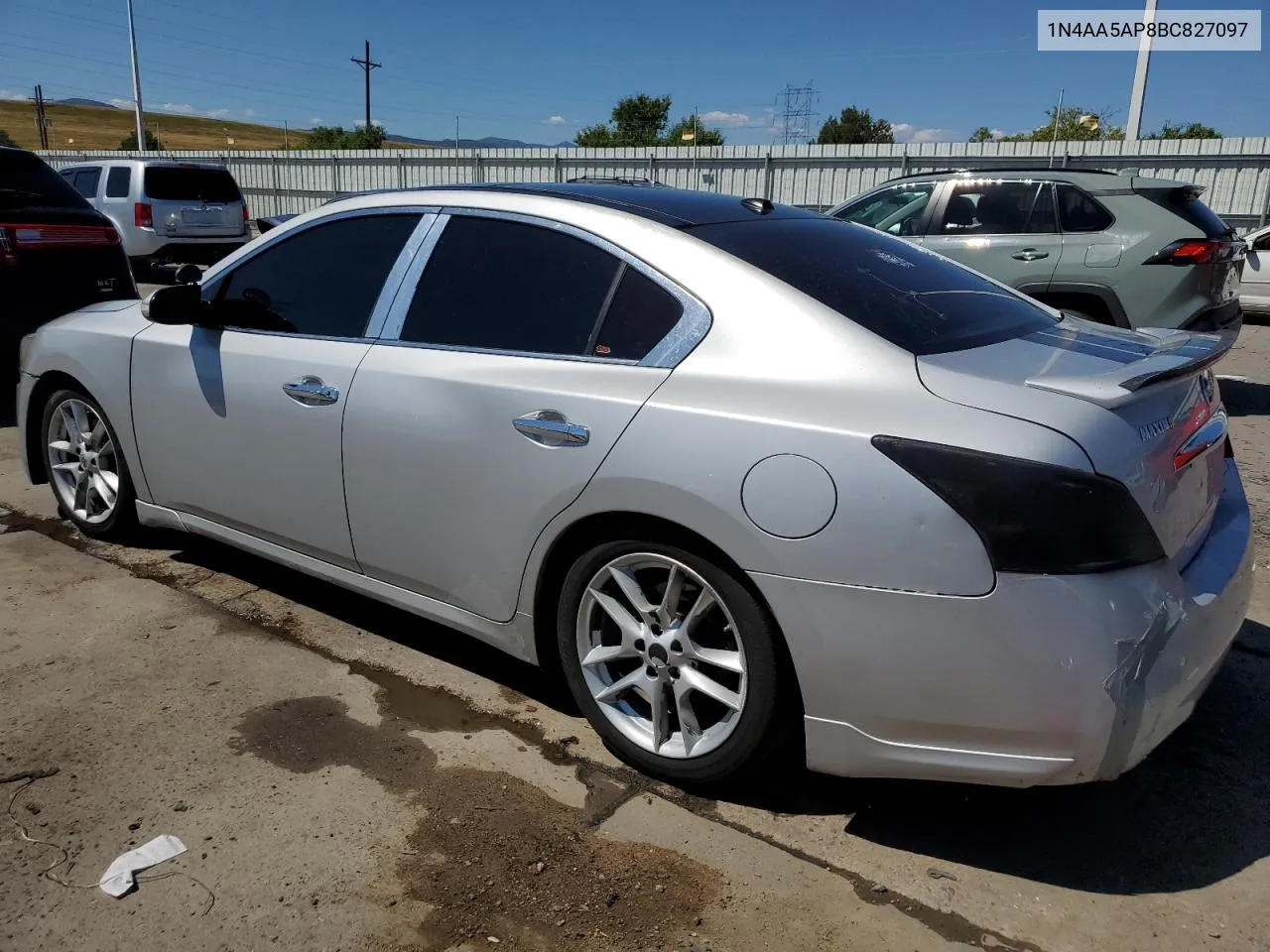 2011 Nissan Maxima S VIN: 1N4AA5AP8BC827097 Lot: 69065354