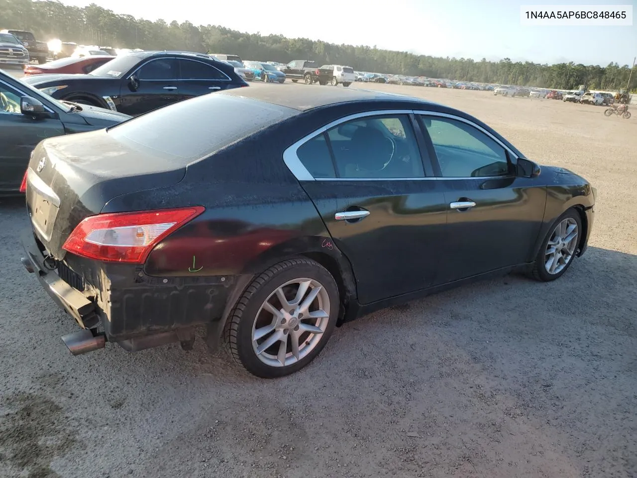 1N4AA5AP6BC848465 2011 Nissan Maxima S