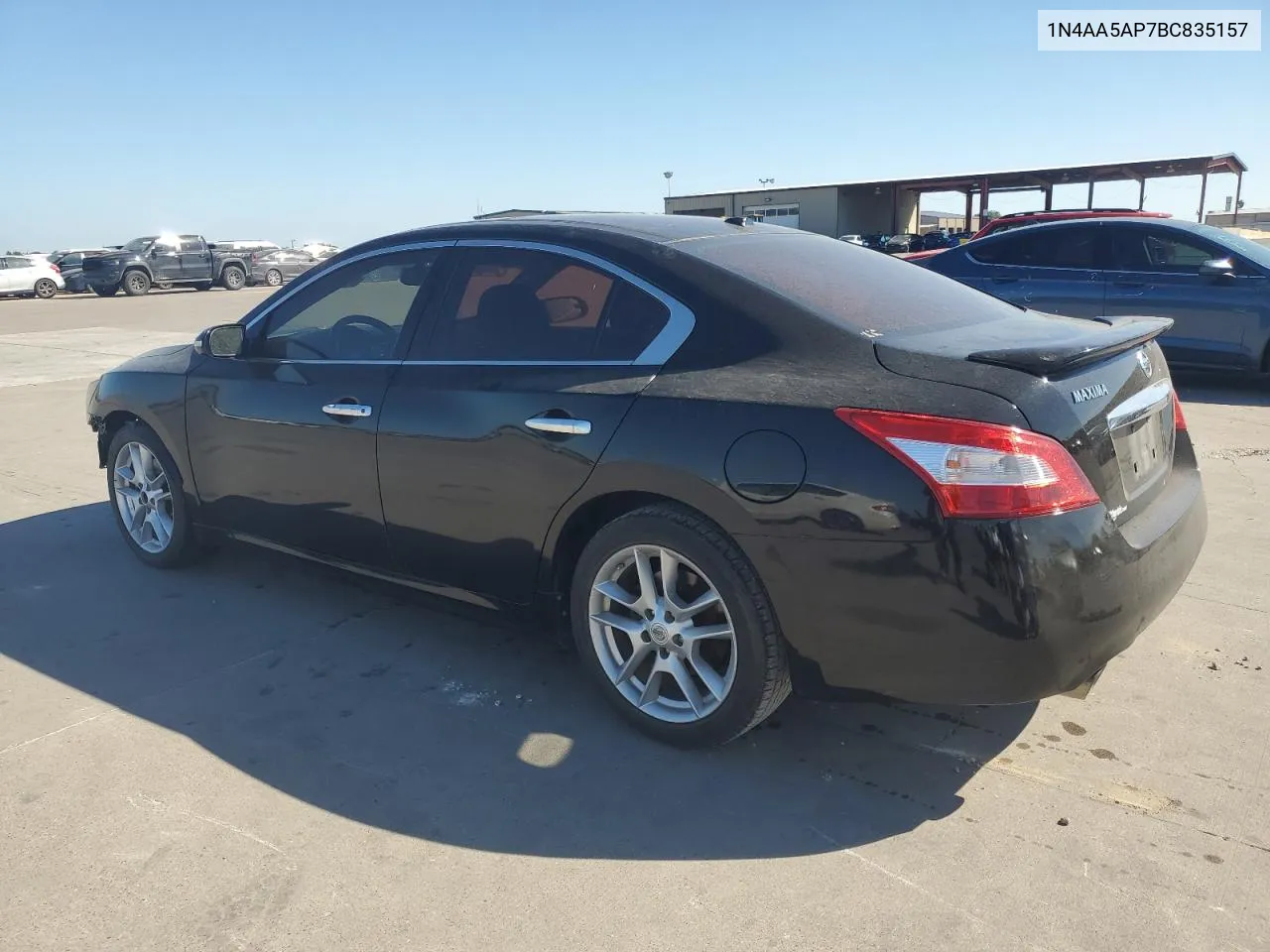 2011 Nissan Maxima S VIN: 1N4AA5AP7BC835157 Lot: 69181174