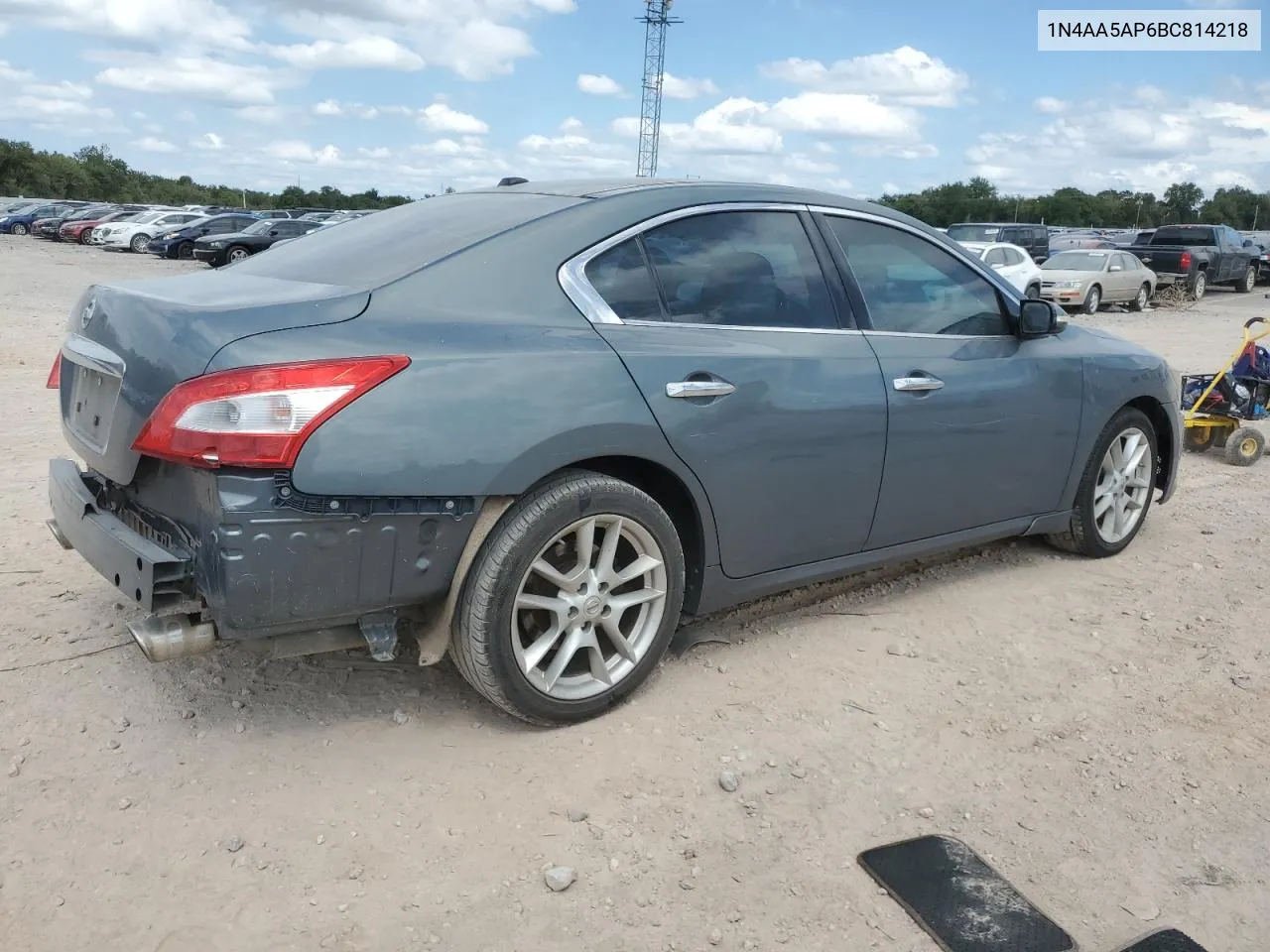 2011 Nissan Maxima S VIN: 1N4AA5AP6BC814218 Lot: 69495464