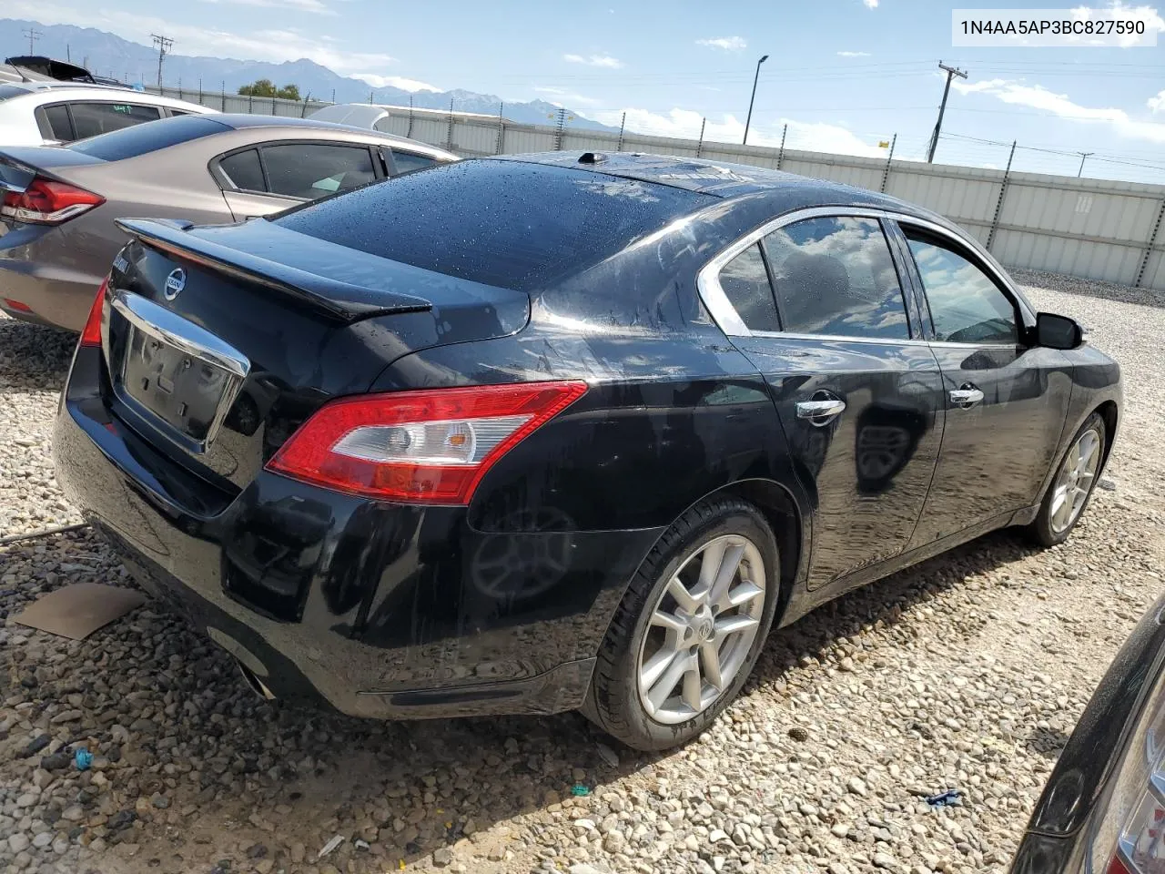 2011 Nissan Maxima S VIN: 1N4AA5AP3BC827590 Lot: 69660124