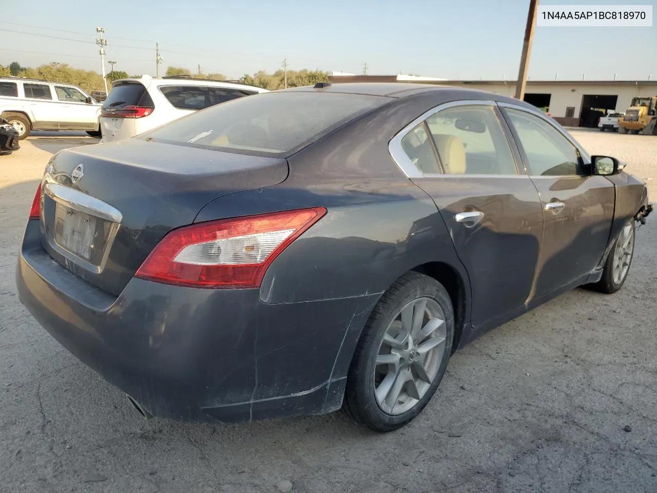 2011 Nissan Maxima S VIN: 1N4AA5AP1BC818970 Lot: 70140134