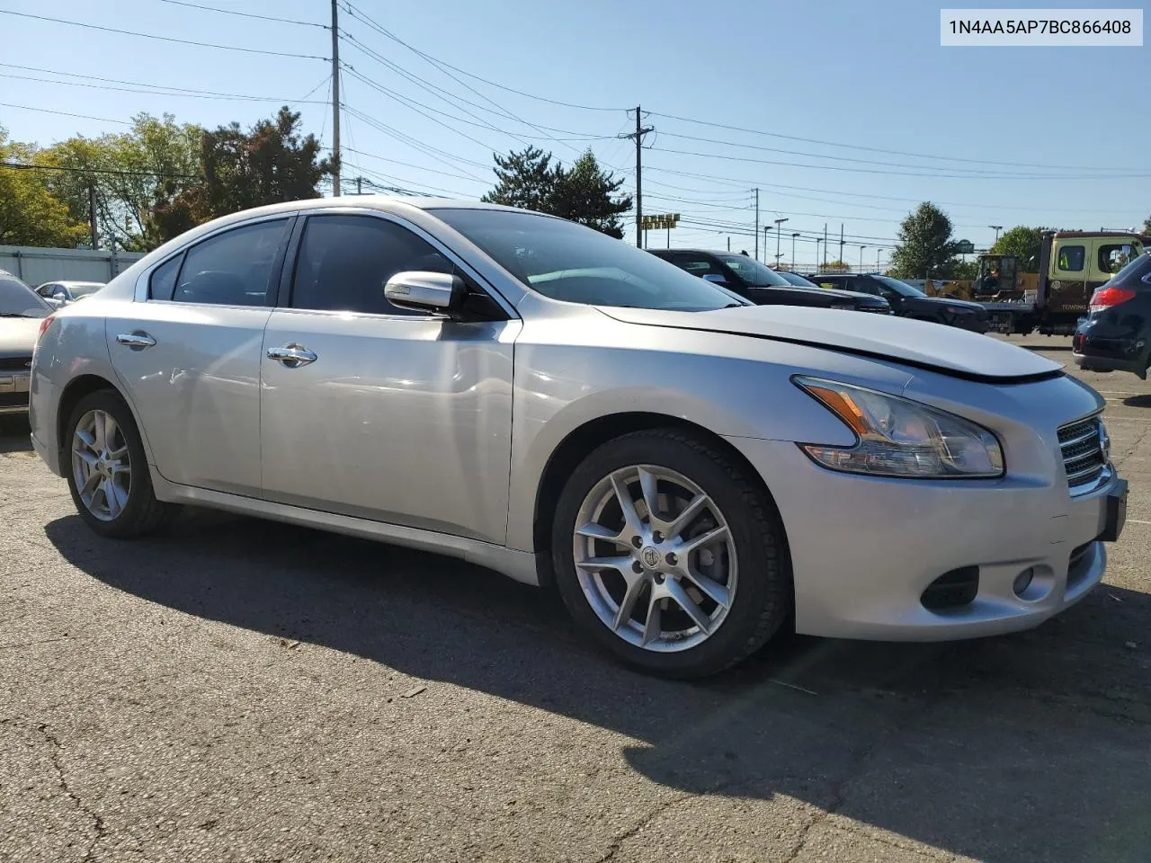 2011 Nissan Maxima S VIN: 1N4AA5AP7BC866408 Lot: 70746144