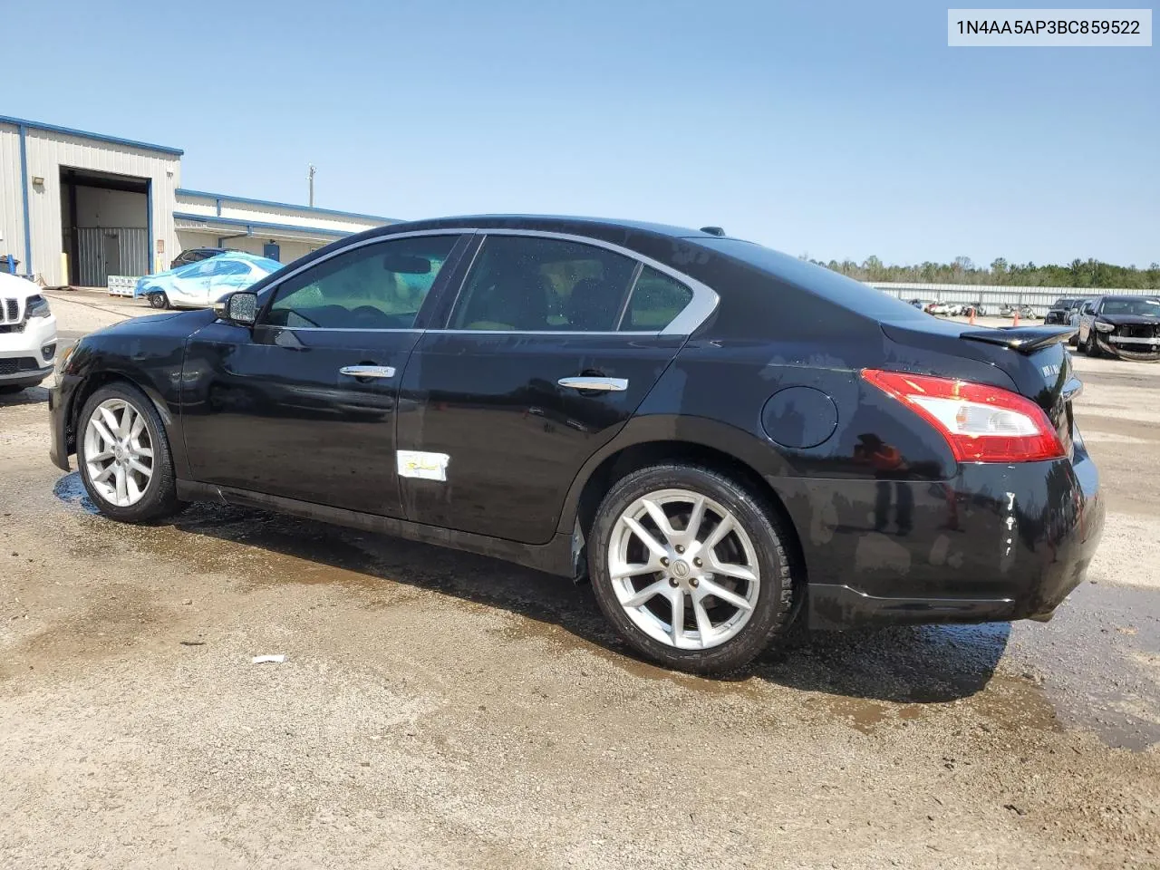 2011 Nissan Maxima S VIN: 1N4AA5AP3BC859522 Lot: 71094814