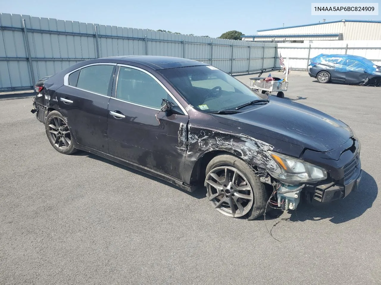 2011 Nissan Maxima S VIN: 1N4AA5AP6BC824909 Lot: 71208014