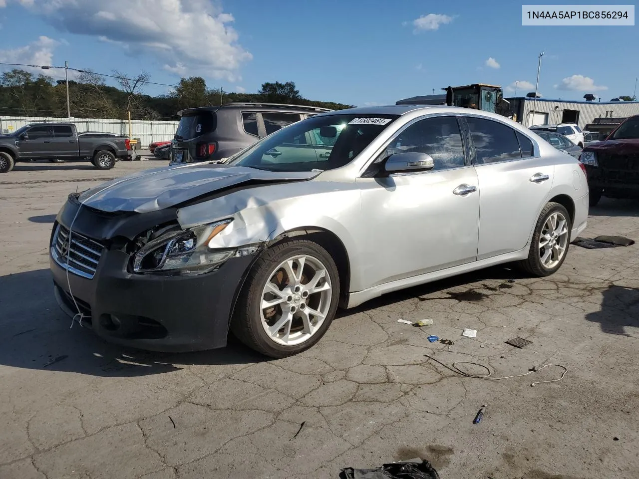 2011 Nissan Maxima S VIN: 1N4AA5AP1BC856294 Lot: 71502464