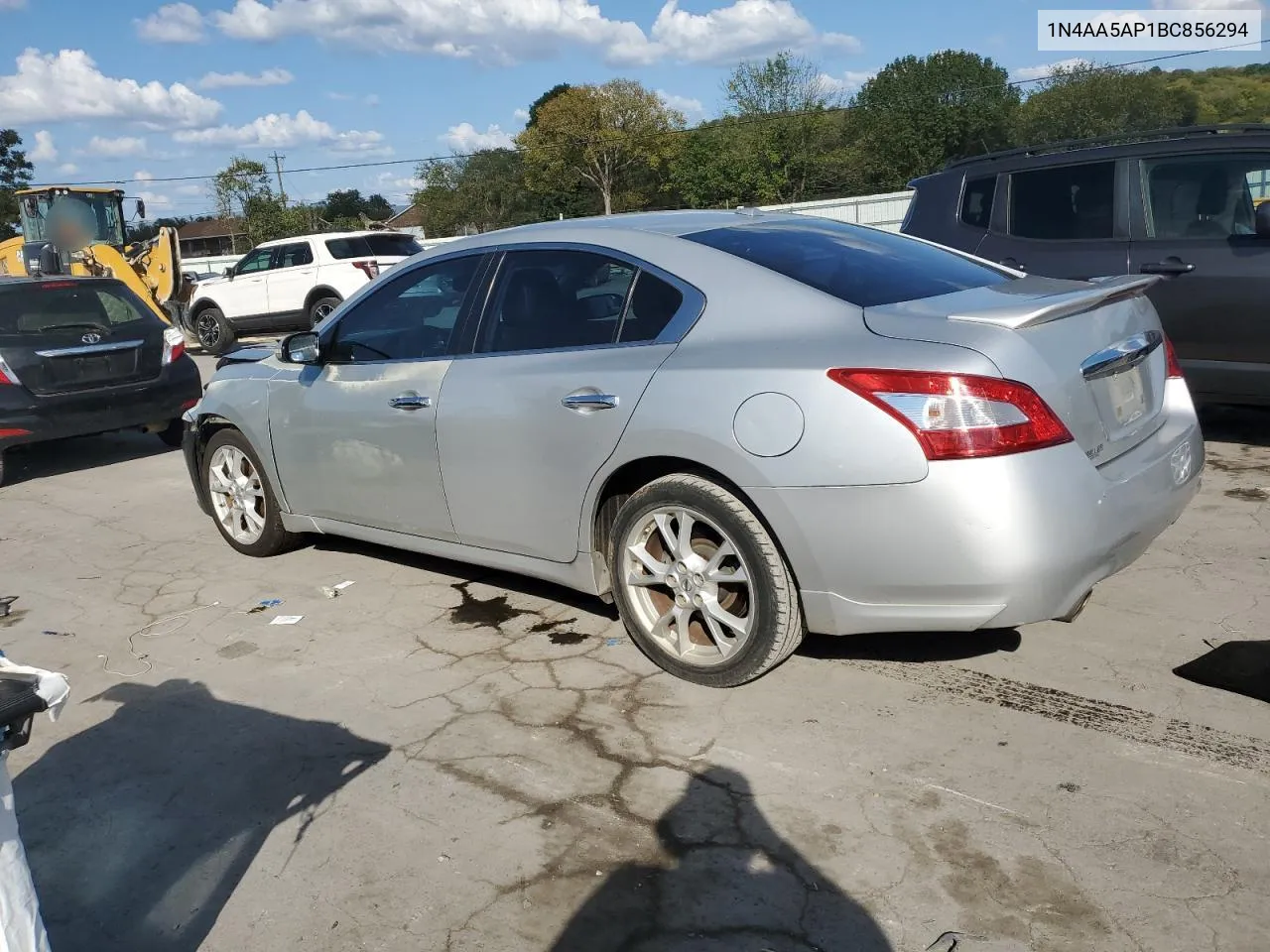 2011 Nissan Maxima S VIN: 1N4AA5AP1BC856294 Lot: 71502464