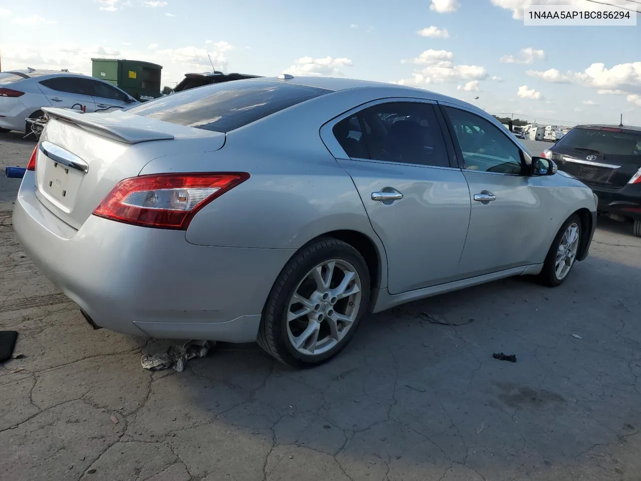 2011 Nissan Maxima S VIN: 1N4AA5AP1BC856294 Lot: 71502464