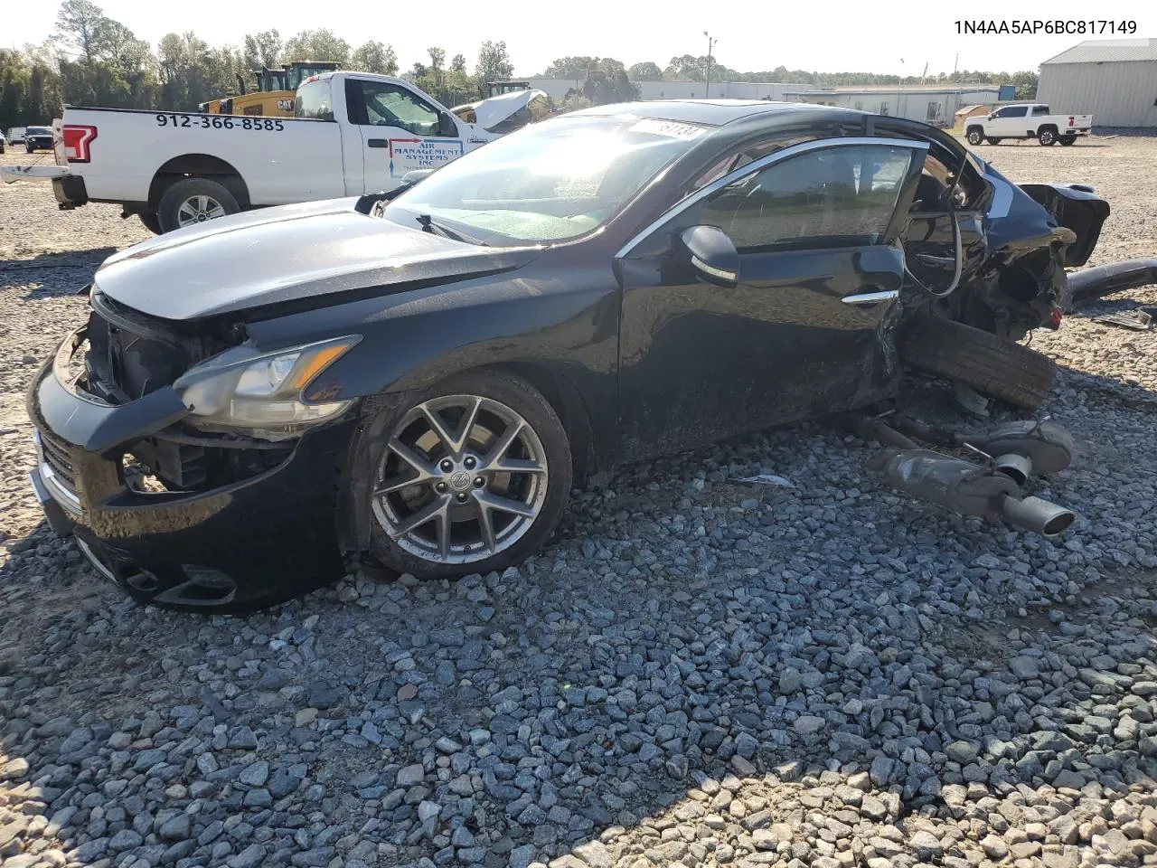 2011 Nissan Maxima S VIN: 1N4AA5AP6BC817149 Lot: 71561134