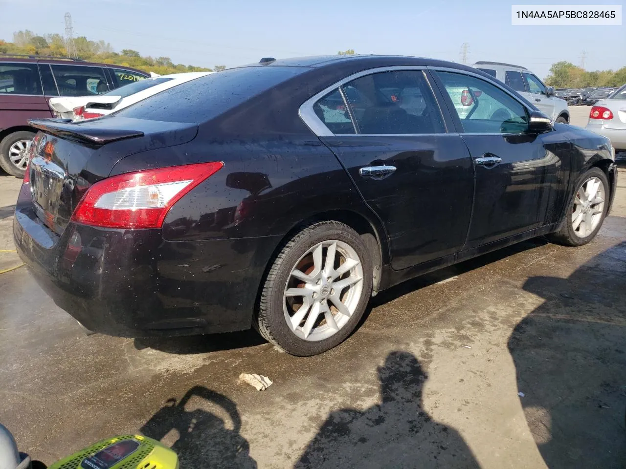 2011 Nissan Maxima S VIN: 1N4AA5AP5BC828465 Lot: 71746674