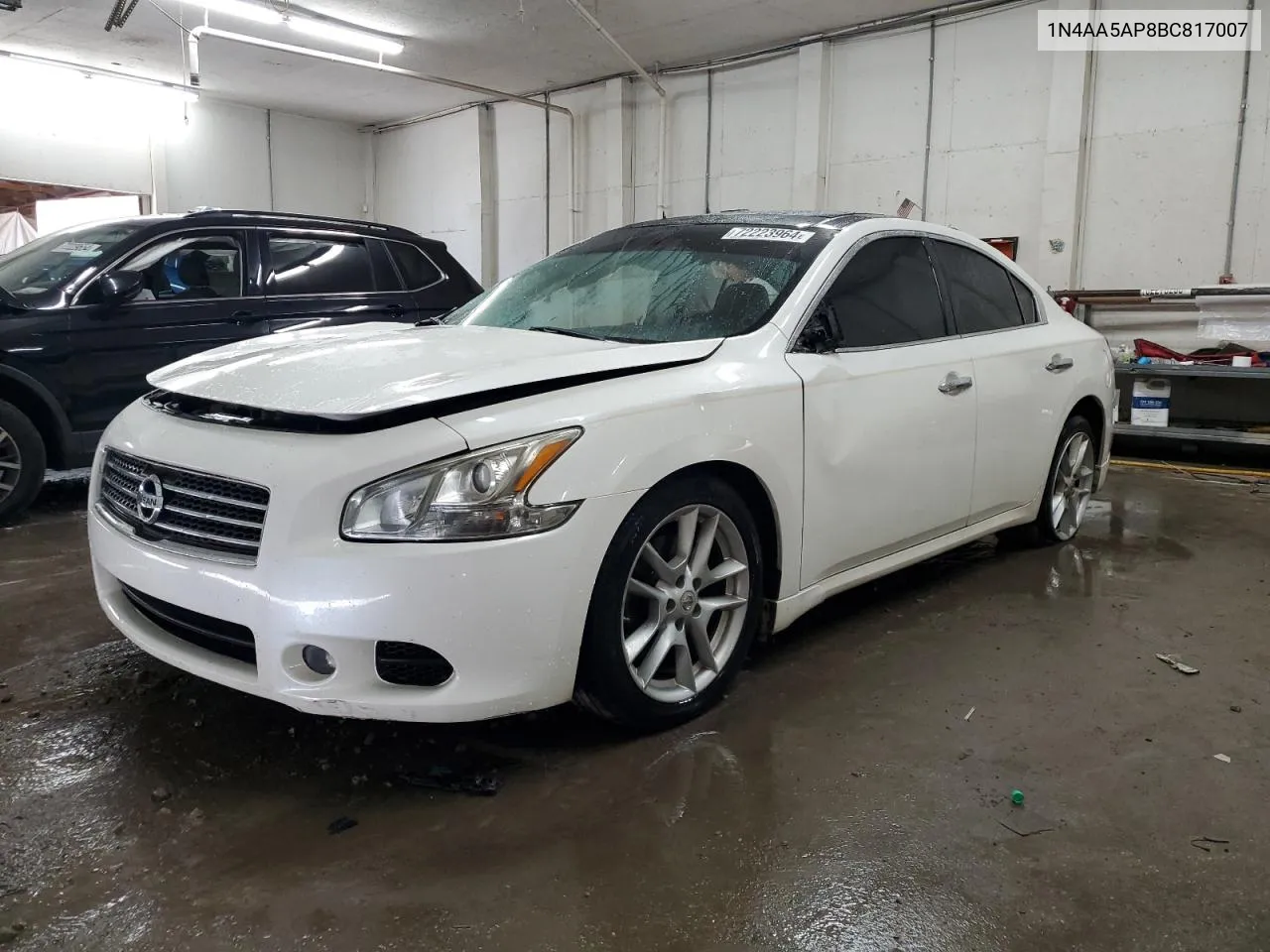 2011 Nissan Maxima S VIN: 1N4AA5AP8BC817007 Lot: 72223964