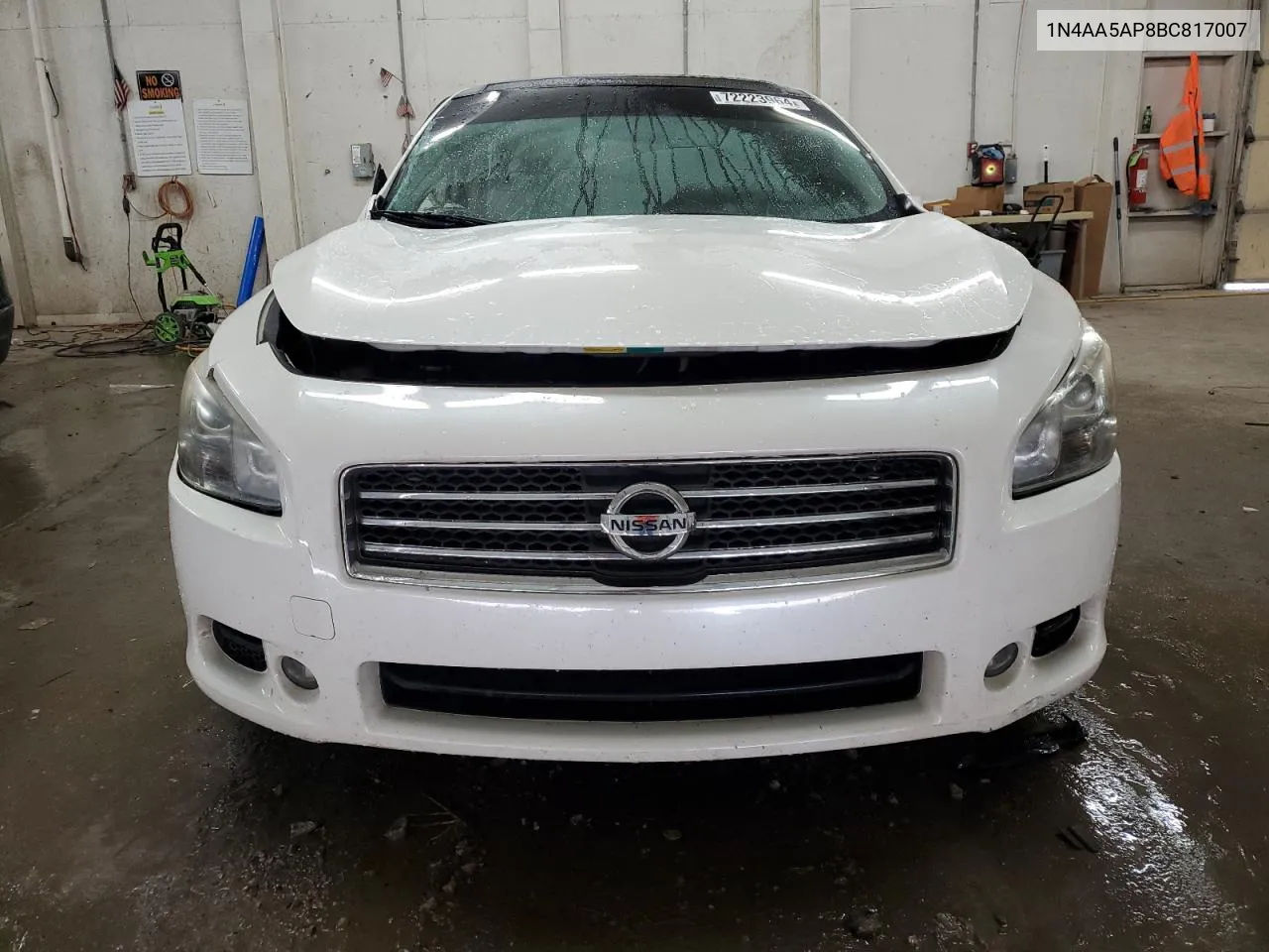 2011 Nissan Maxima S VIN: 1N4AA5AP8BC817007 Lot: 72223964