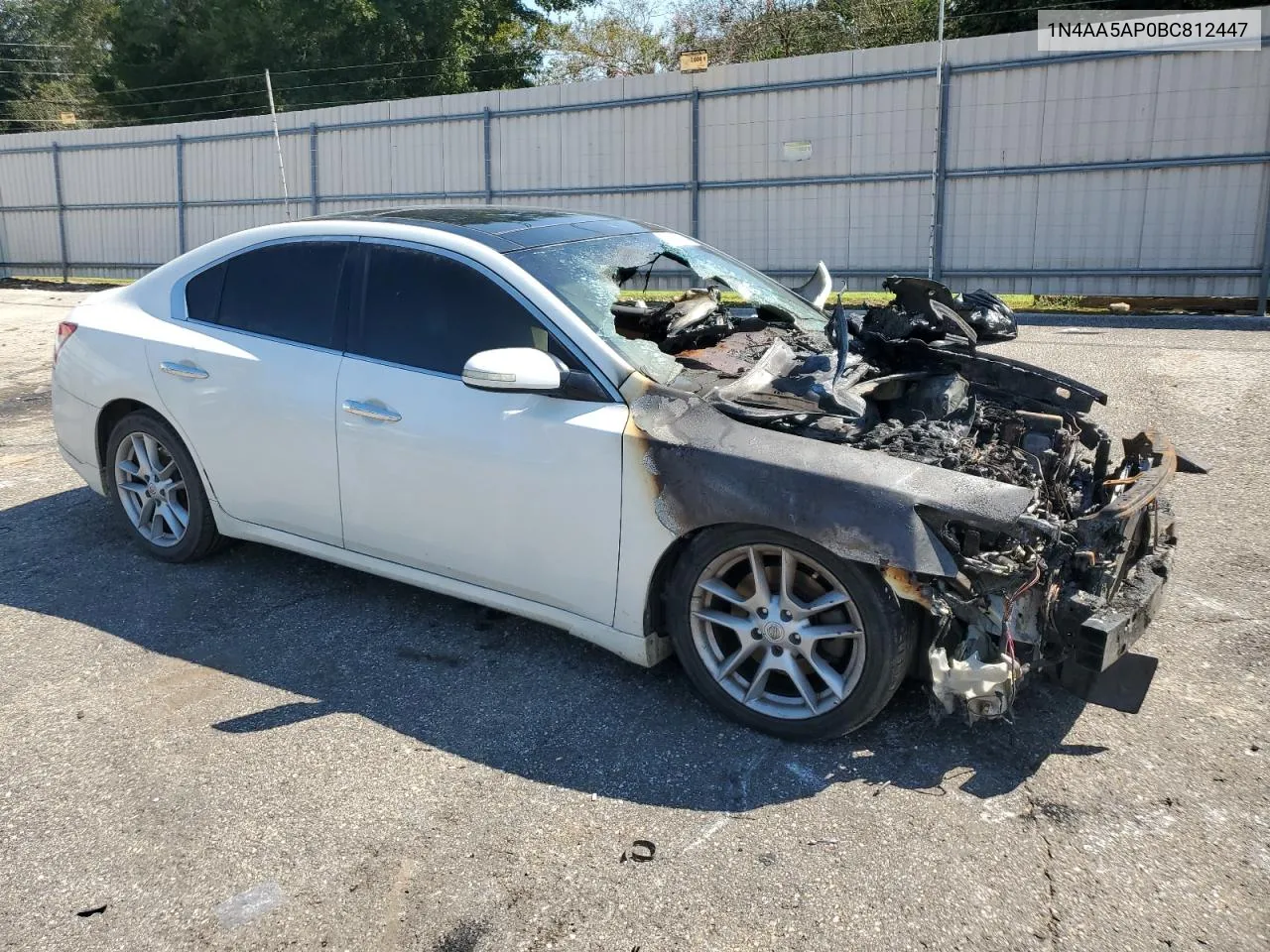 2011 Nissan Maxima S VIN: 1N4AA5AP0BC812447 Lot: 72414604