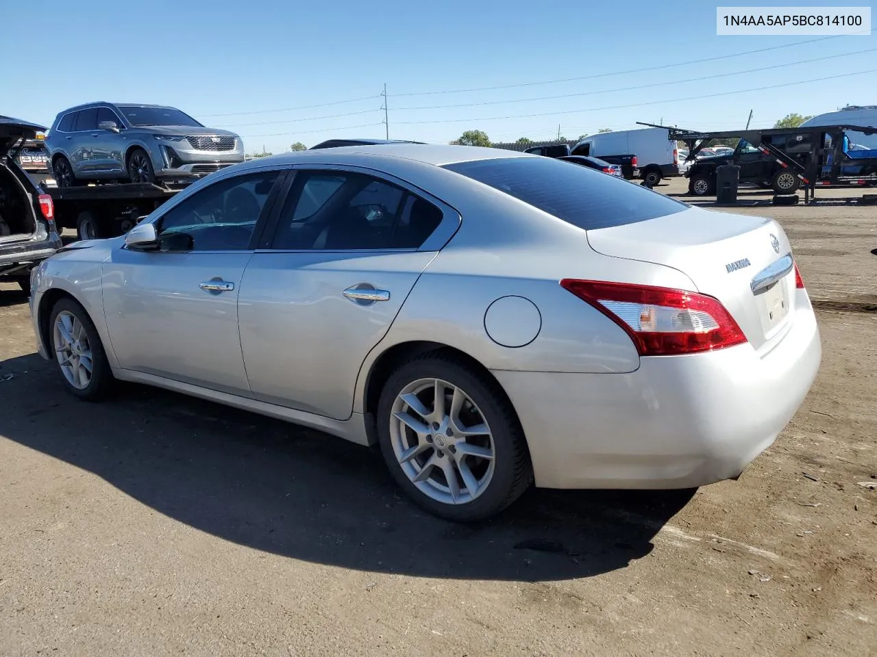 2011 Nissan Maxima S VIN: 1N4AA5AP5BC814100 Lot: 73052594