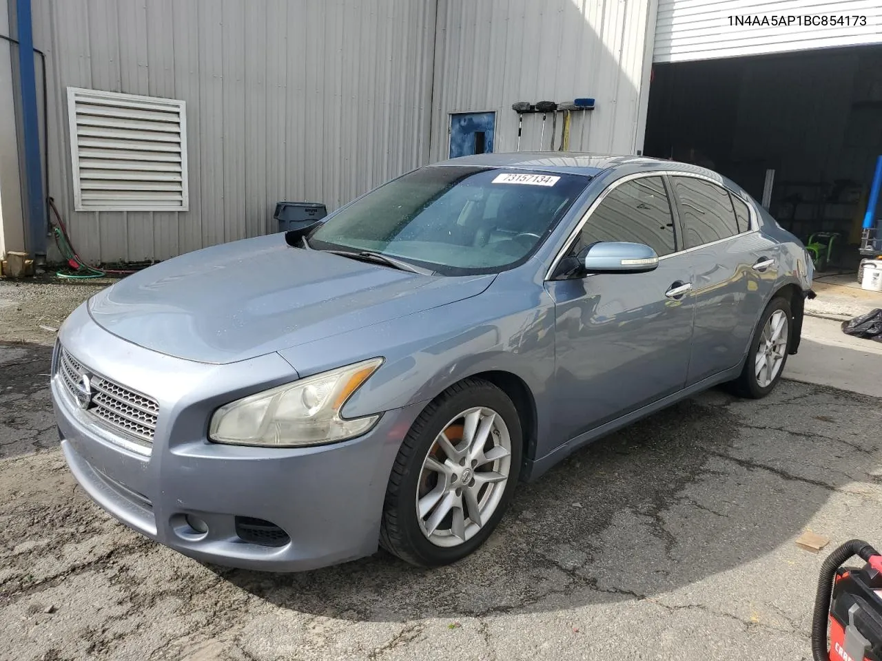 2011 Nissan Maxima S VIN: 1N4AA5AP1BC854173 Lot: 73157134