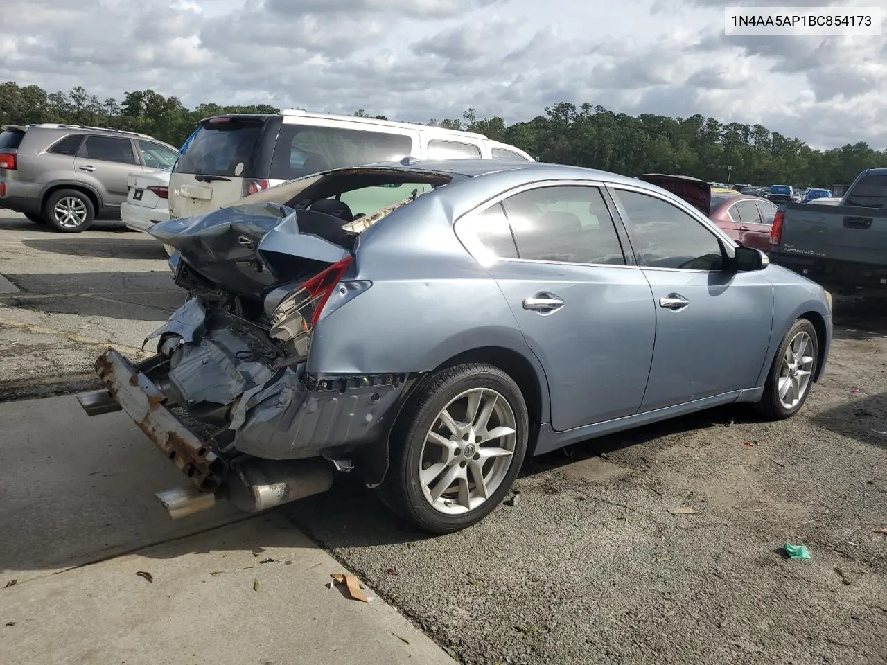 2011 Nissan Maxima S VIN: 1N4AA5AP1BC854173 Lot: 73157134