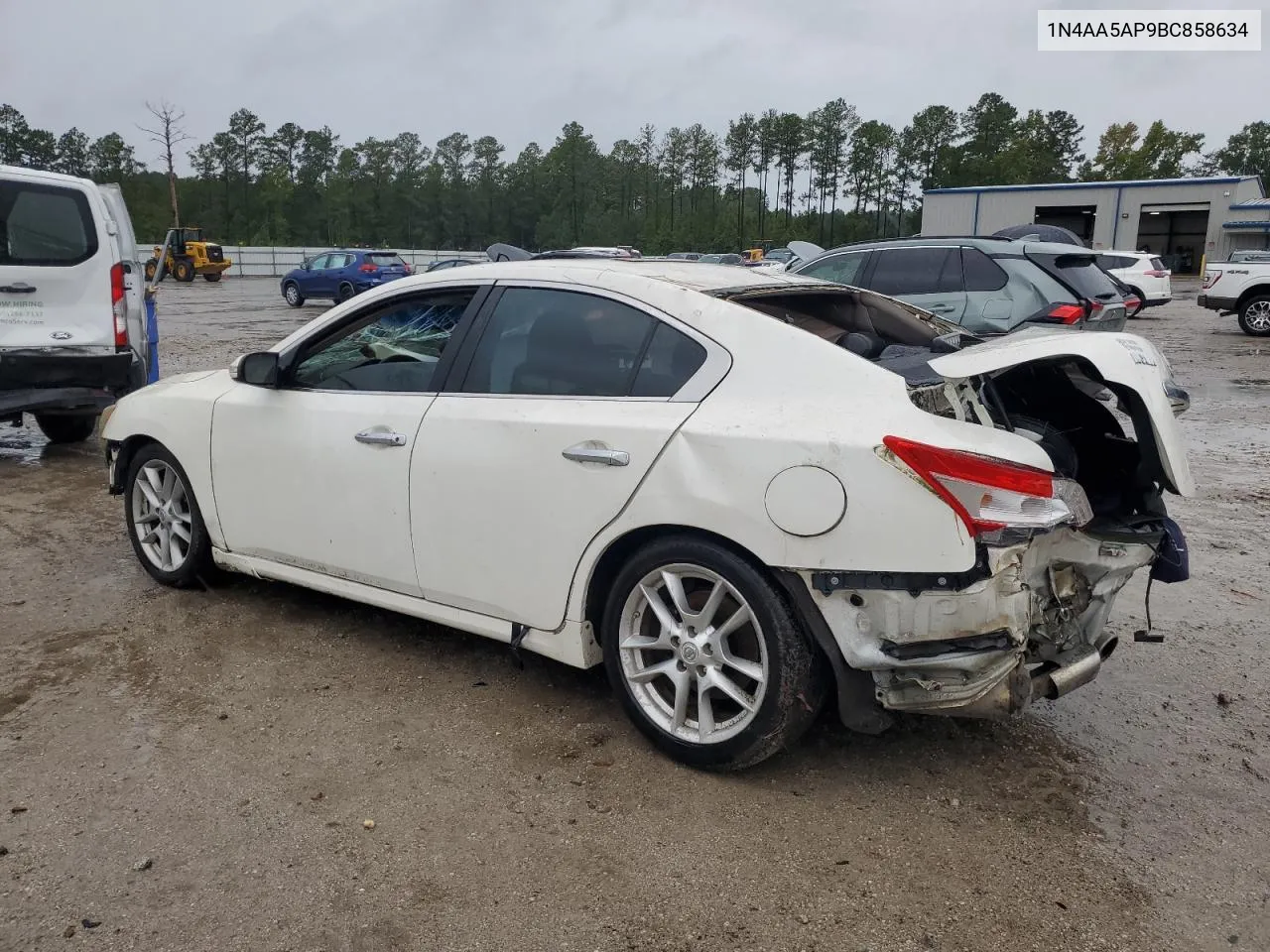 2011 Nissan Maxima S VIN: 1N4AA5AP9BC858634 Lot: 73195314