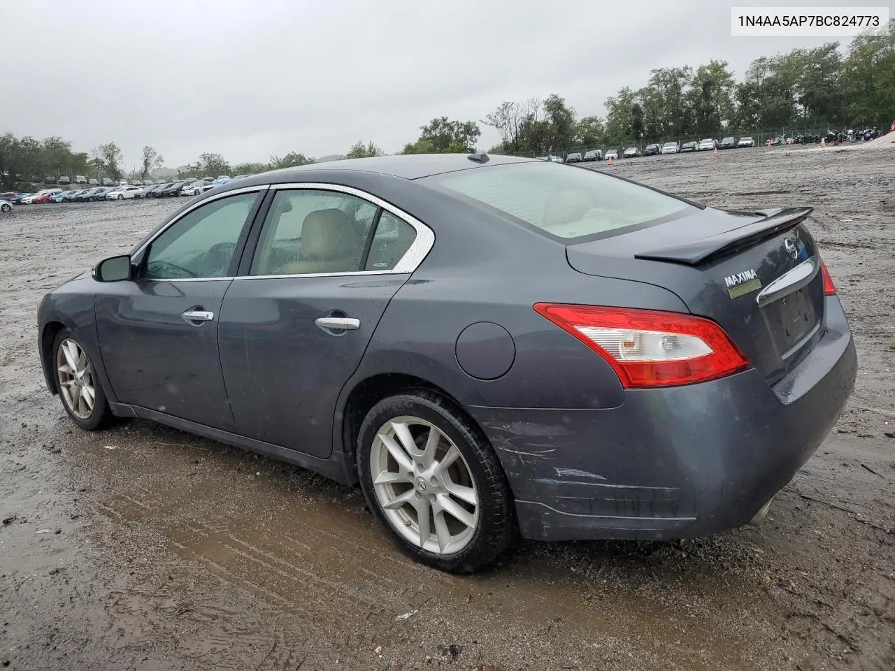 2011 Nissan Maxima S VIN: 1N4AA5AP7BC824773 Lot: 73586834