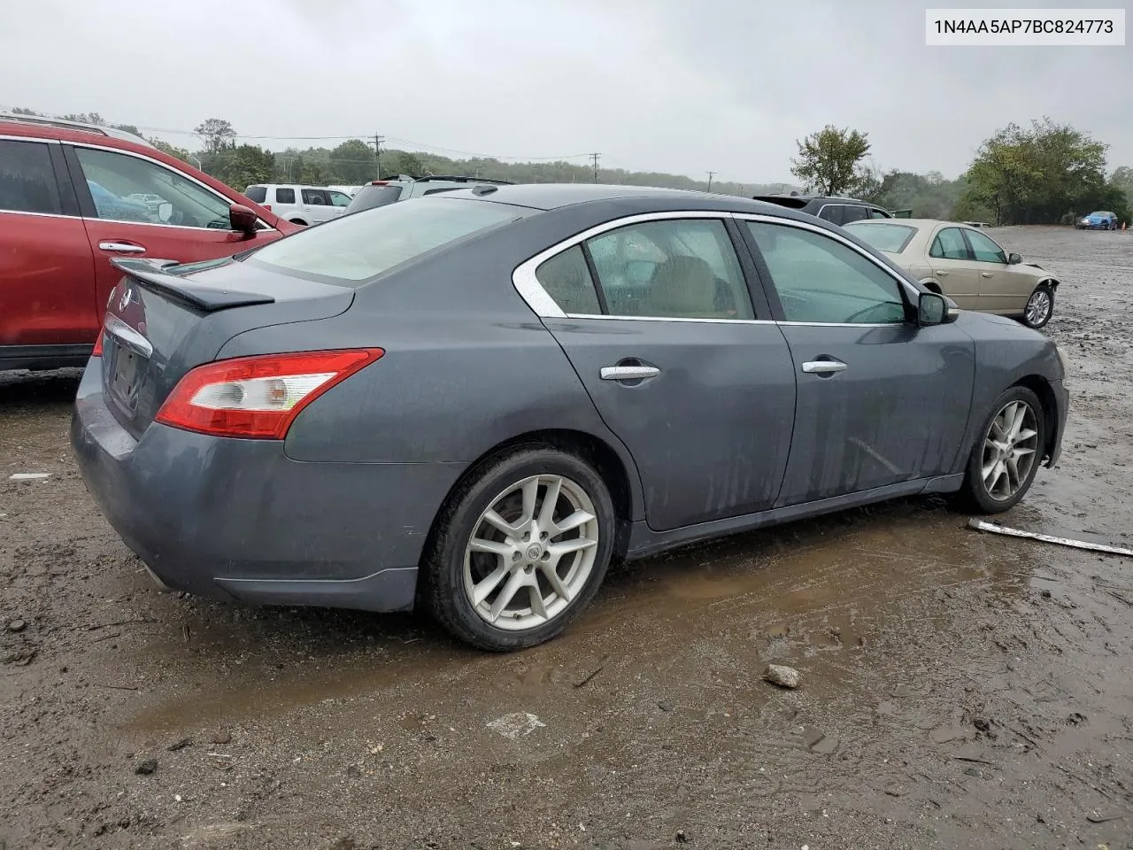 2011 Nissan Maxima S VIN: 1N4AA5AP7BC824773 Lot: 73586834