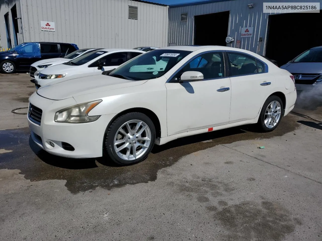 2011 Nissan Maxima S VIN: 1N4AA5AP8BC825186 Lot: 73587634