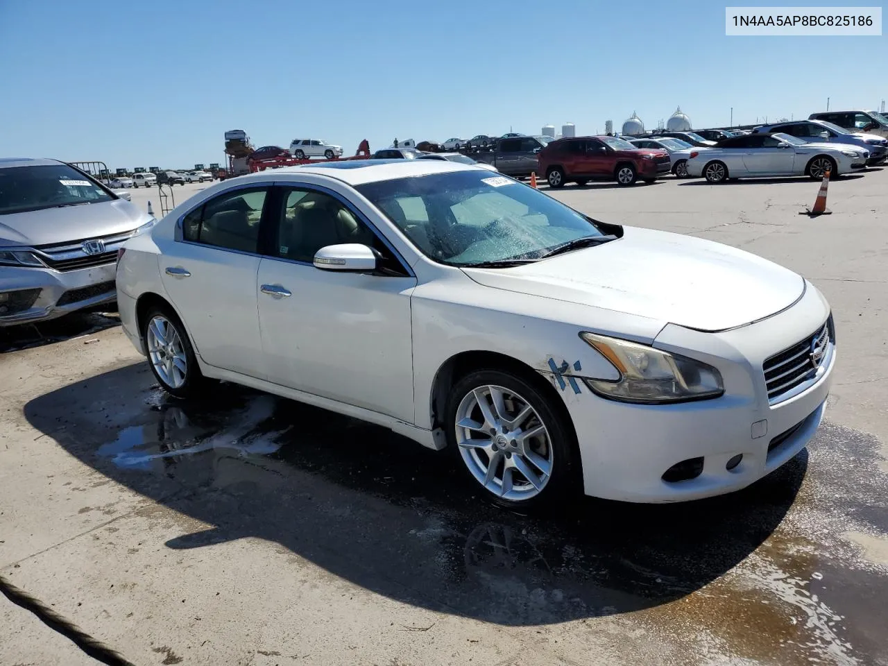 2011 Nissan Maxima S VIN: 1N4AA5AP8BC825186 Lot: 73587634