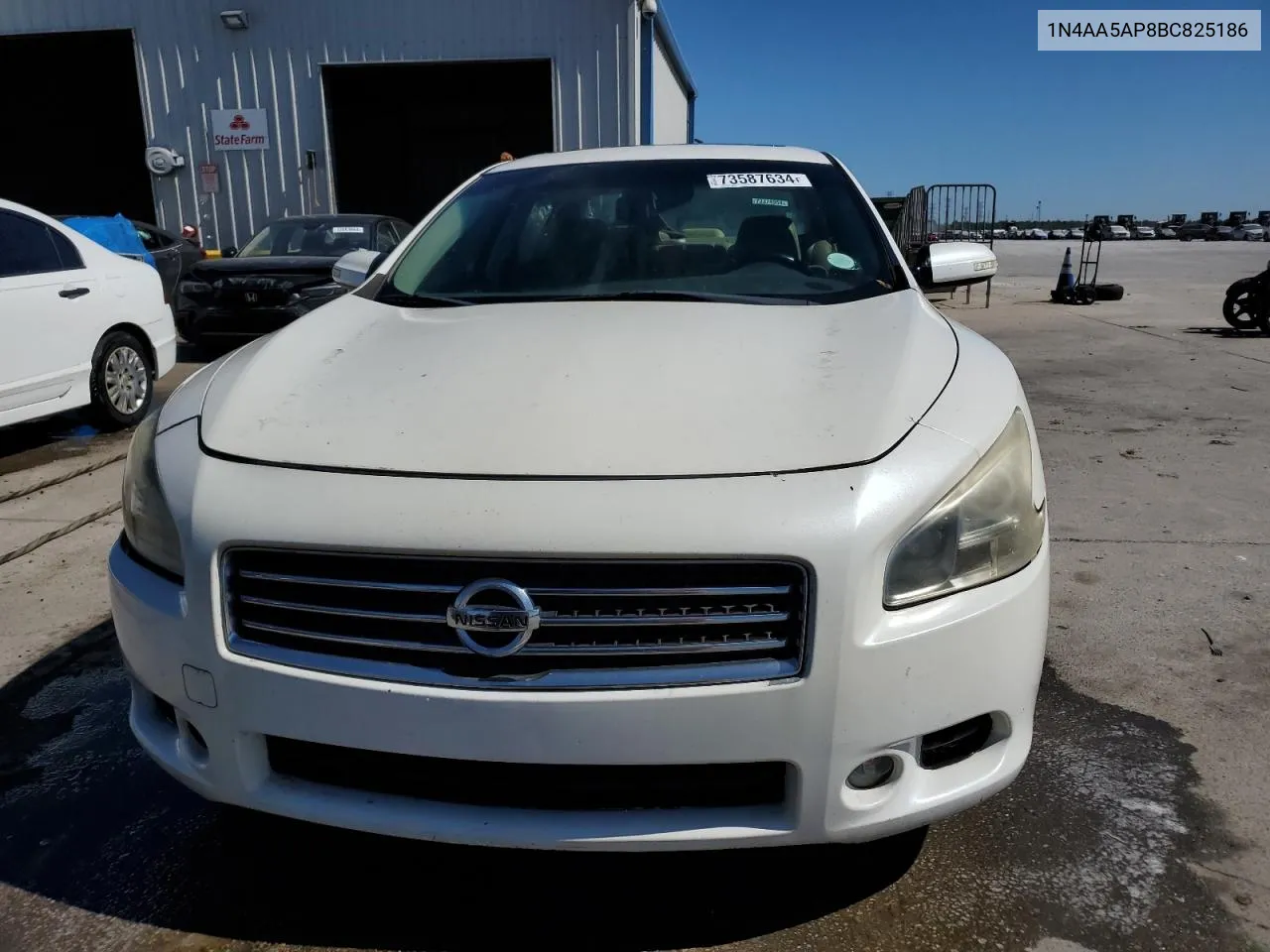 2011 Nissan Maxima S VIN: 1N4AA5AP8BC825186 Lot: 73587634