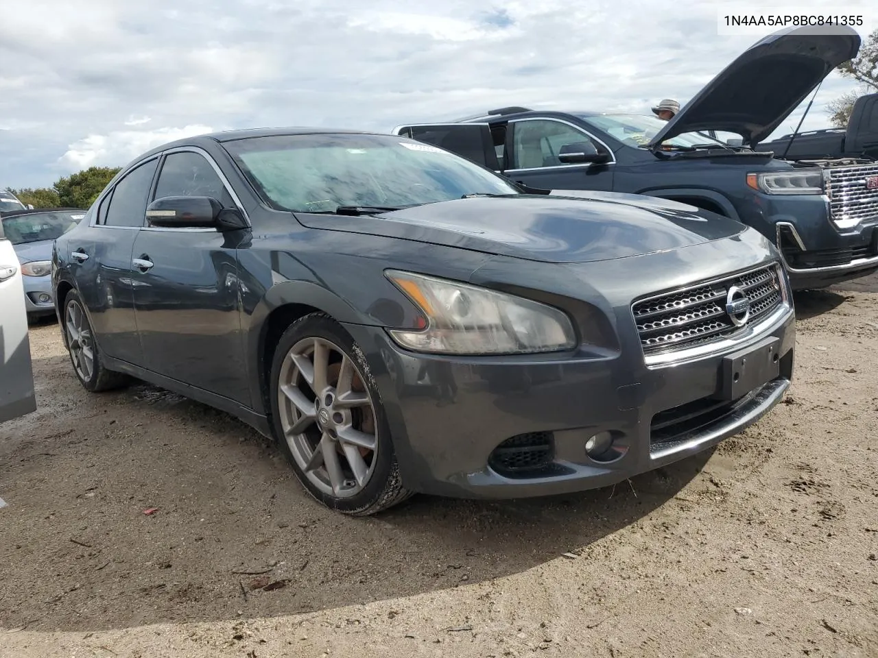 2011 Nissan Maxima S VIN: 1N4AA5AP8BC841355 Lot: 73933504