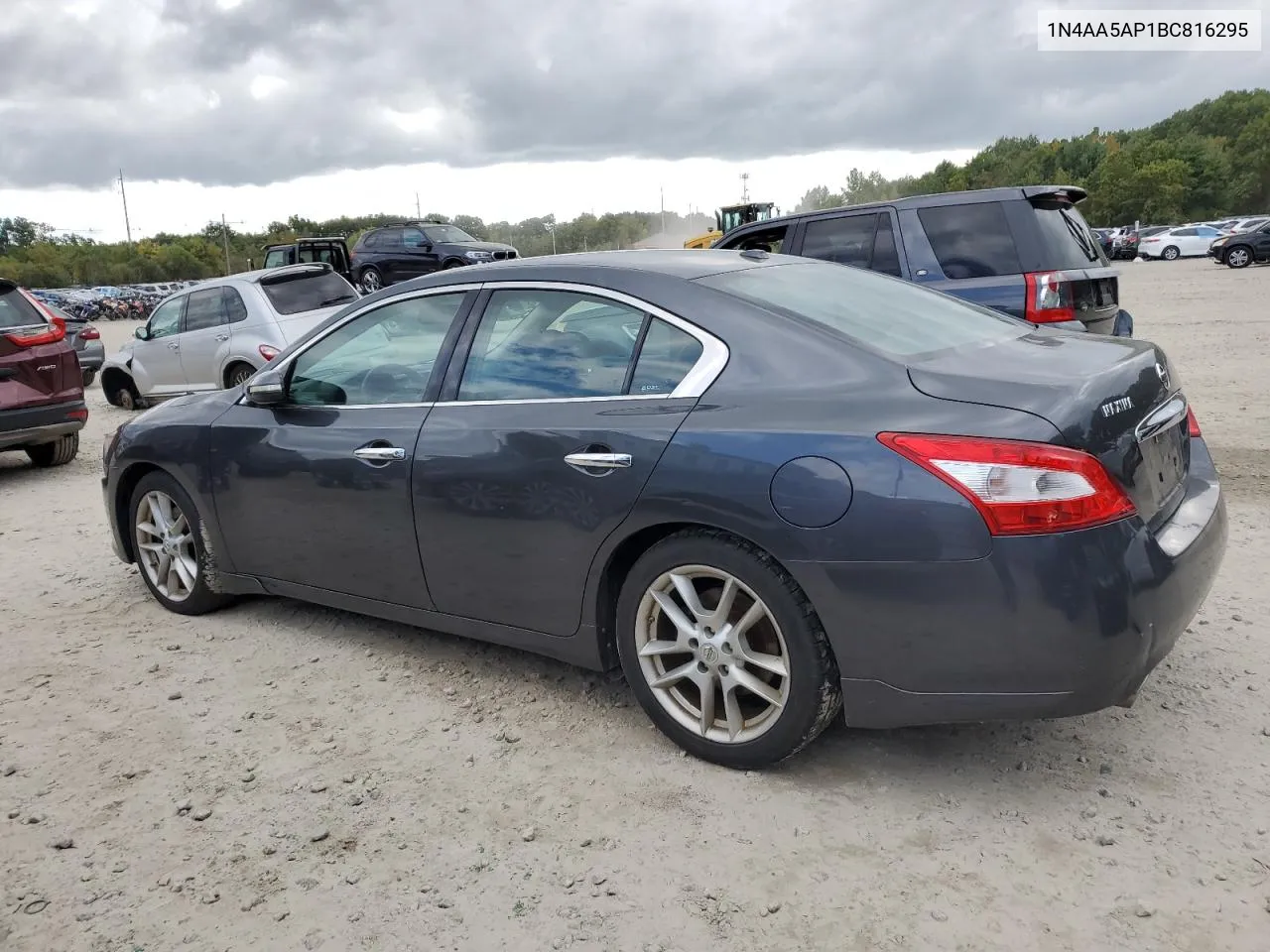 2011 Nissan Maxima S VIN: 1N4AA5AP1BC816295 Lot: 74084134