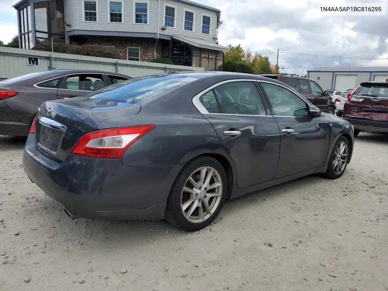 2011 Nissan Maxima S VIN: 1N4AA5AP1BC816295 Lot: 74084134