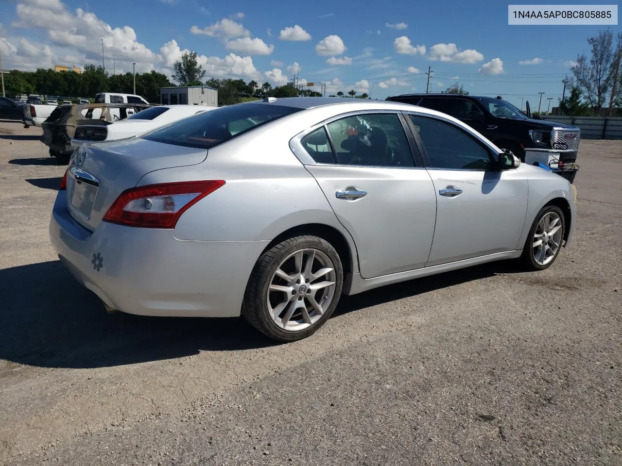 2011 Nissan Maxima S VIN: 1N4AA5AP0BC805885 Lot: 74137794