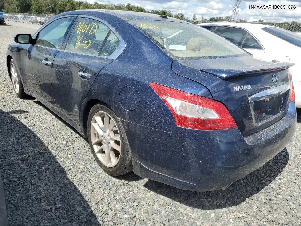 1N4AA5AP4BC851896 2011 Nissan Maxima S