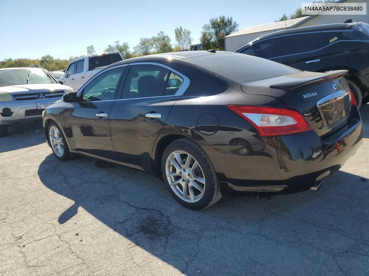 2011 Nissan Maxima S VIN: 1N4AA5AP7BC838480 Lot: 74679084