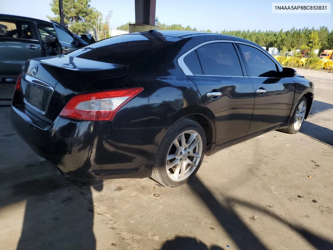 2011 Nissan Maxima S VIN: 1N4AA5AP8BC853831 Lot: 74763804