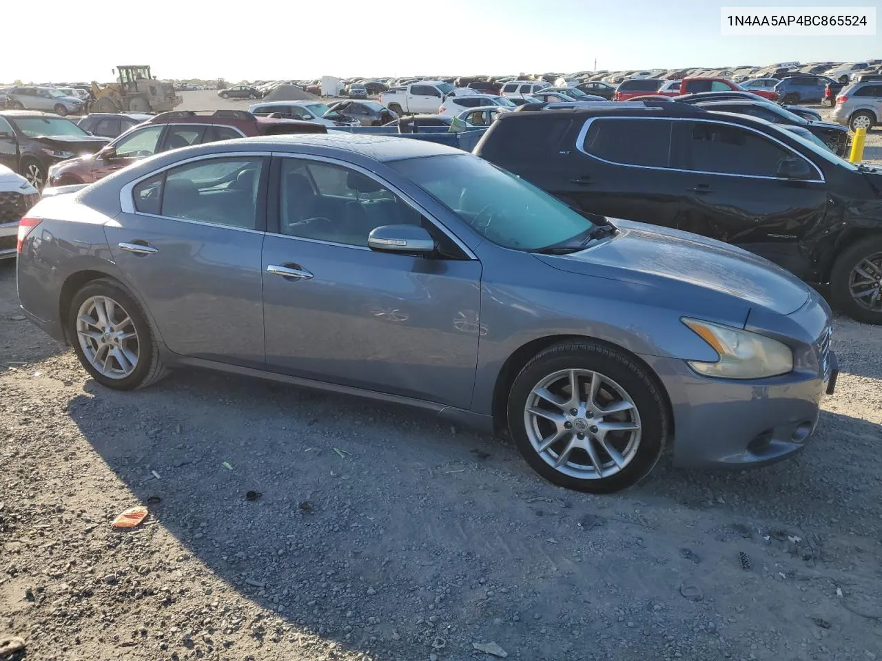 2011 Nissan Maxima S VIN: 1N4AA5AP4BC865524 Lot: 74844944