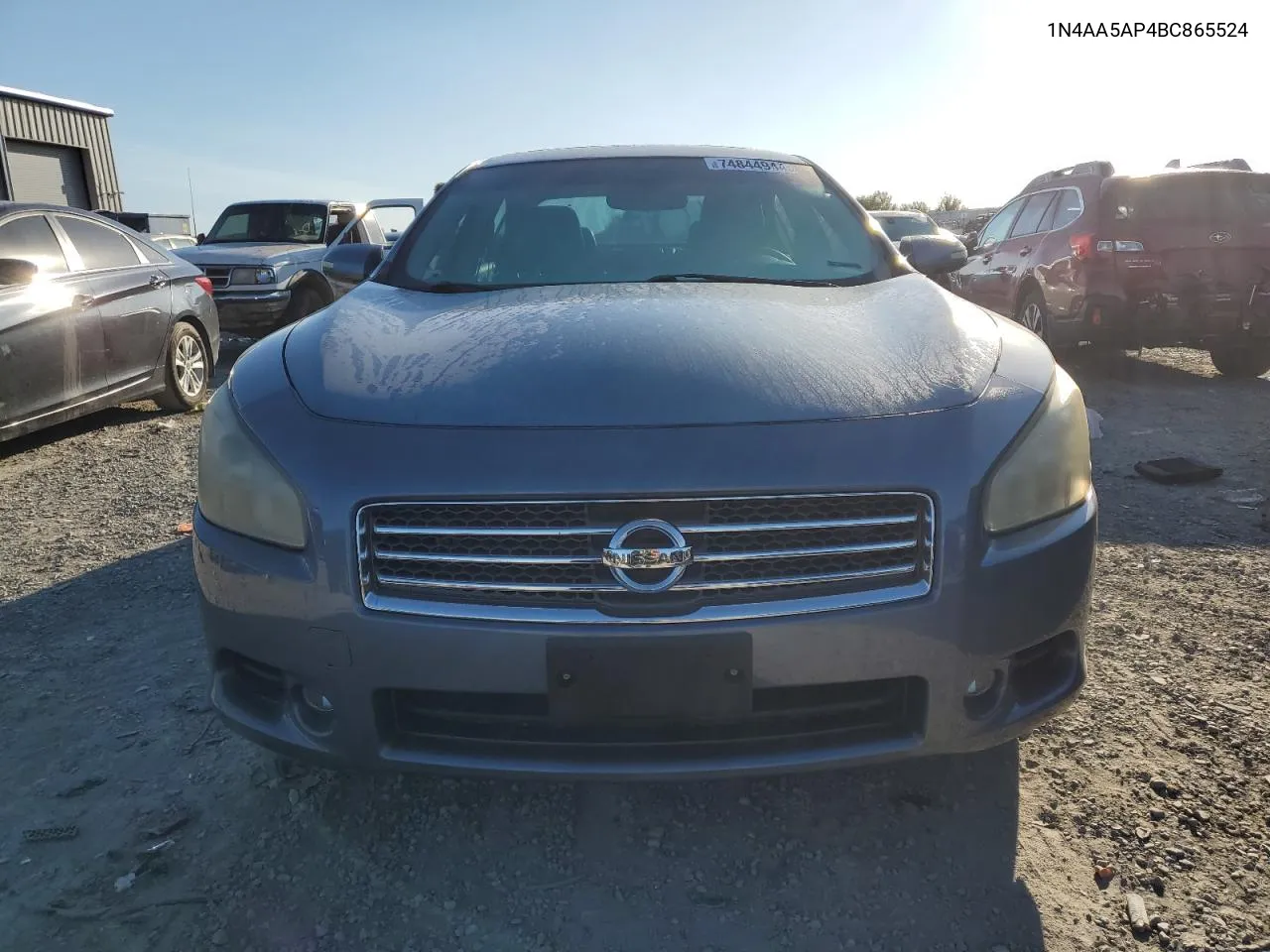 2011 Nissan Maxima S VIN: 1N4AA5AP4BC865524 Lot: 74844944