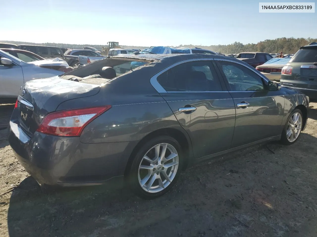 2011 Nissan Maxima S VIN: 1N4AA5APXBC833189 Lot: 75407834