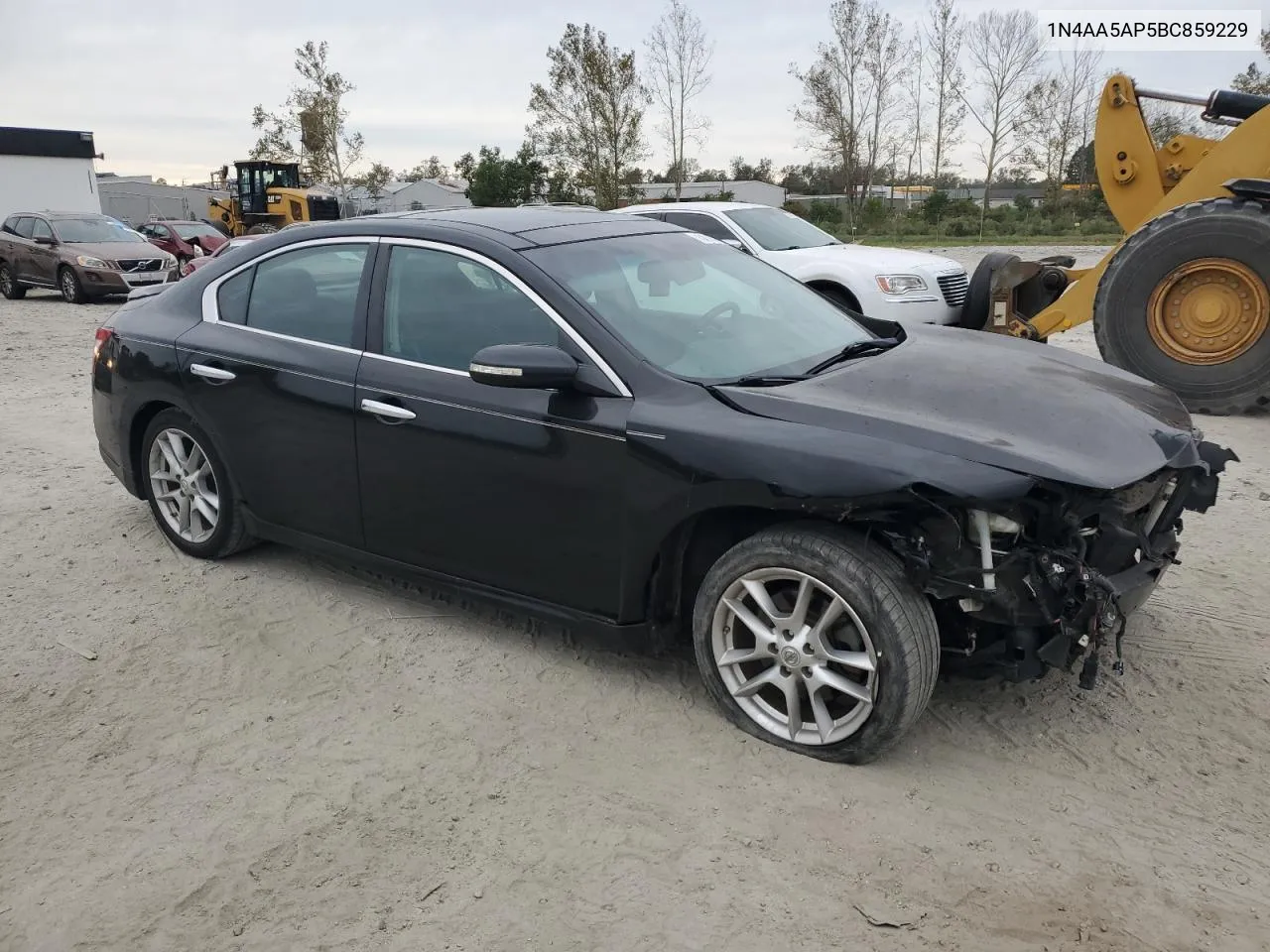 2011 Nissan Maxima S VIN: 1N4AA5AP5BC859229 Lot: 75472644