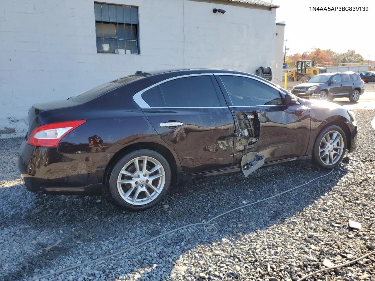 2011 Nissan Maxima S VIN: 1N4AA5AP3BC839139 Lot: 76392524