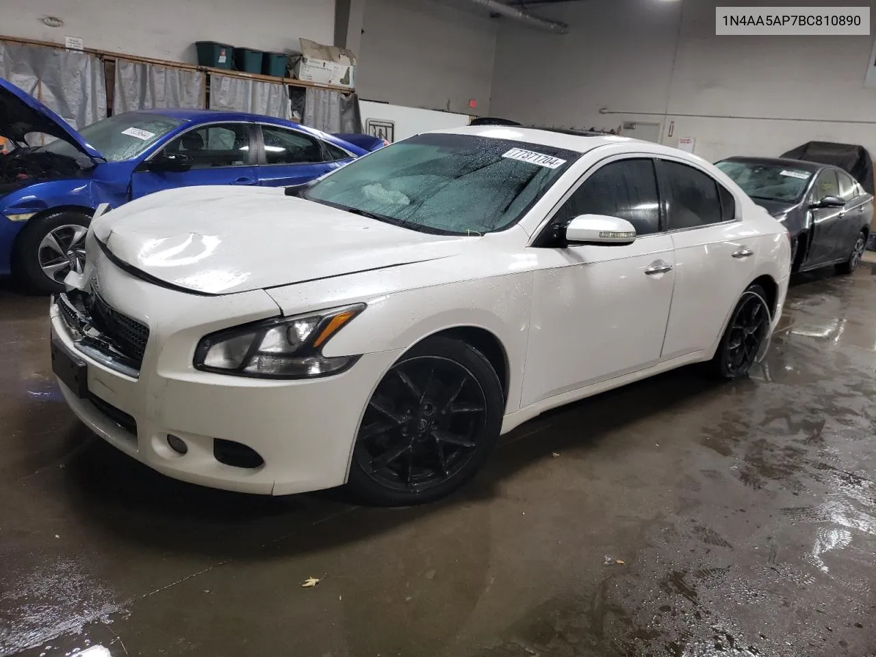 2011 Nissan Maxima S VIN: 1N4AA5AP7BC810890 Lot: 77371704