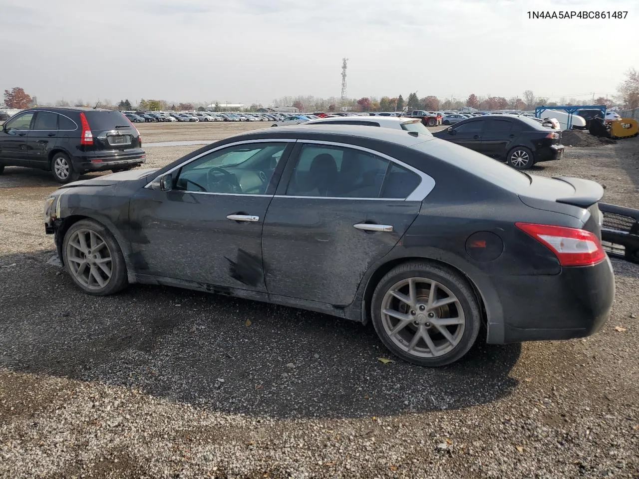 2011 Nissan Maxima S VIN: 1N4AA5AP4BC861487 Lot: 77635924