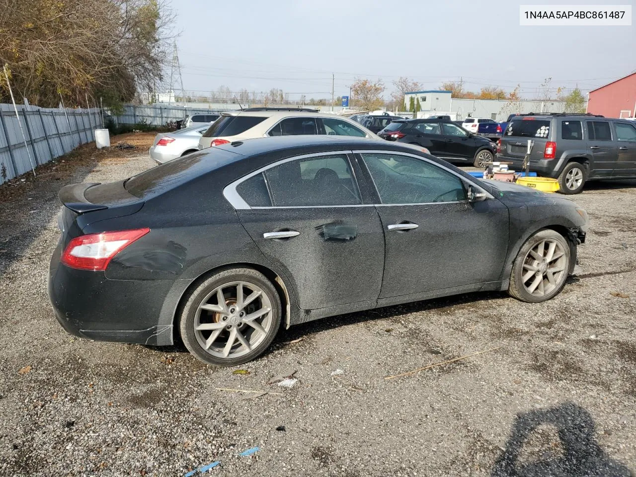 2011 Nissan Maxima S VIN: 1N4AA5AP4BC861487 Lot: 77635924