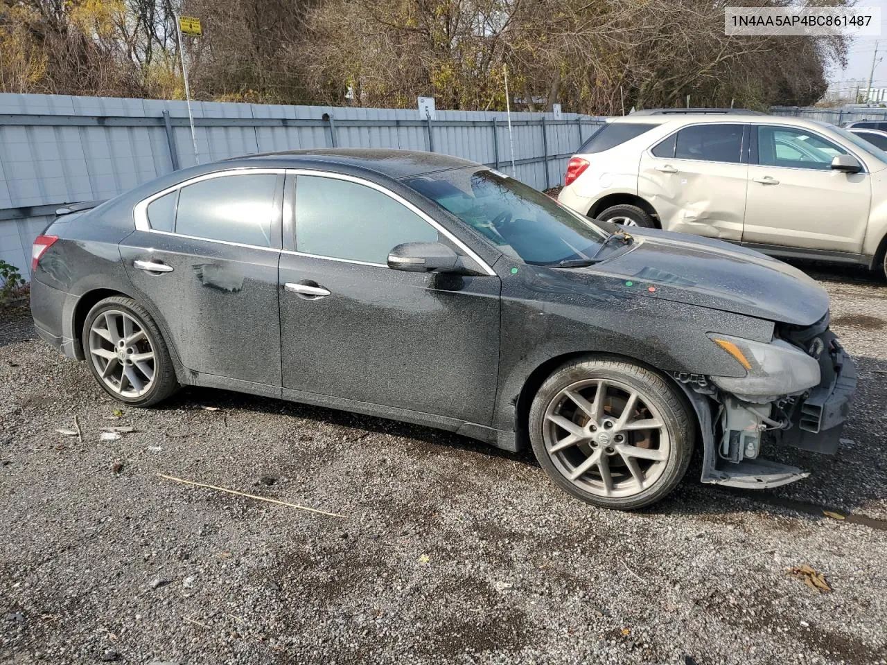 2011 Nissan Maxima S VIN: 1N4AA5AP4BC861487 Lot: 77635924