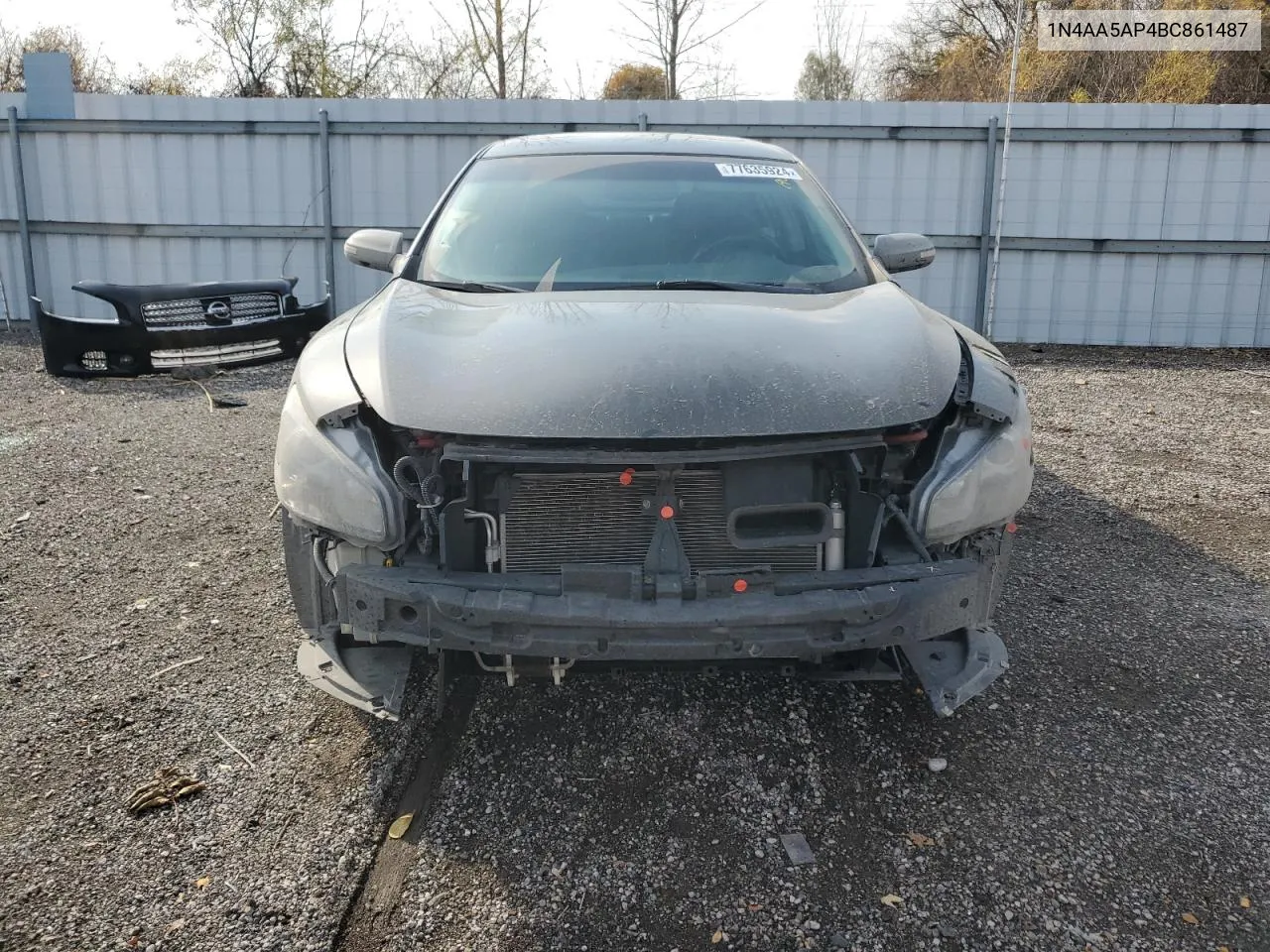 2011 Nissan Maxima S VIN: 1N4AA5AP4BC861487 Lot: 77635924