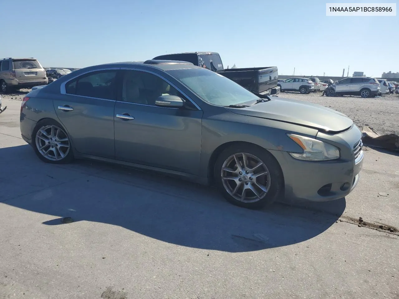 2011 Nissan Maxima S VIN: 1N4AA5AP1BC858966 Lot: 77872634