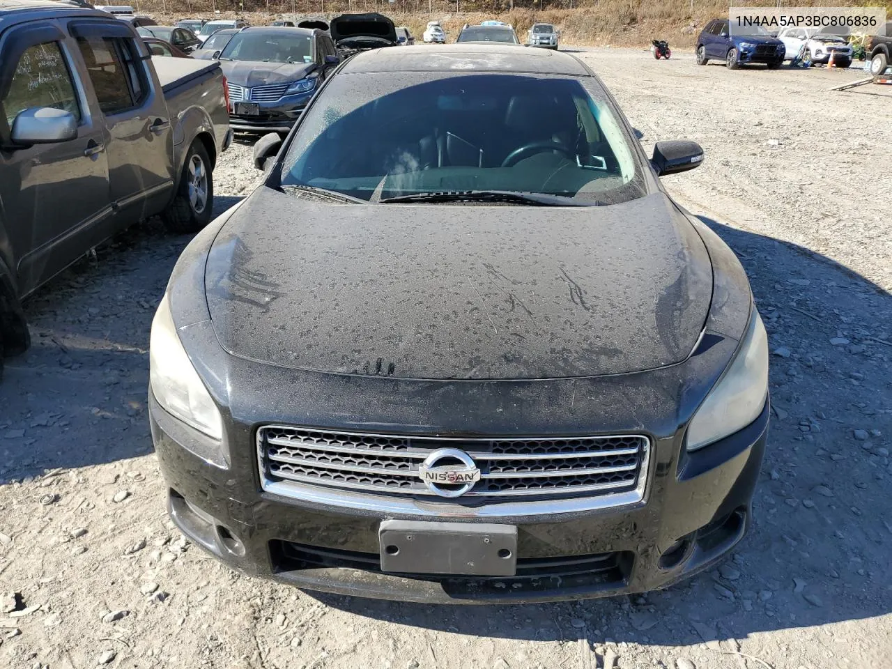 2011 Nissan Maxima S VIN: 1N4AA5AP3BC806836 Lot: 78022574