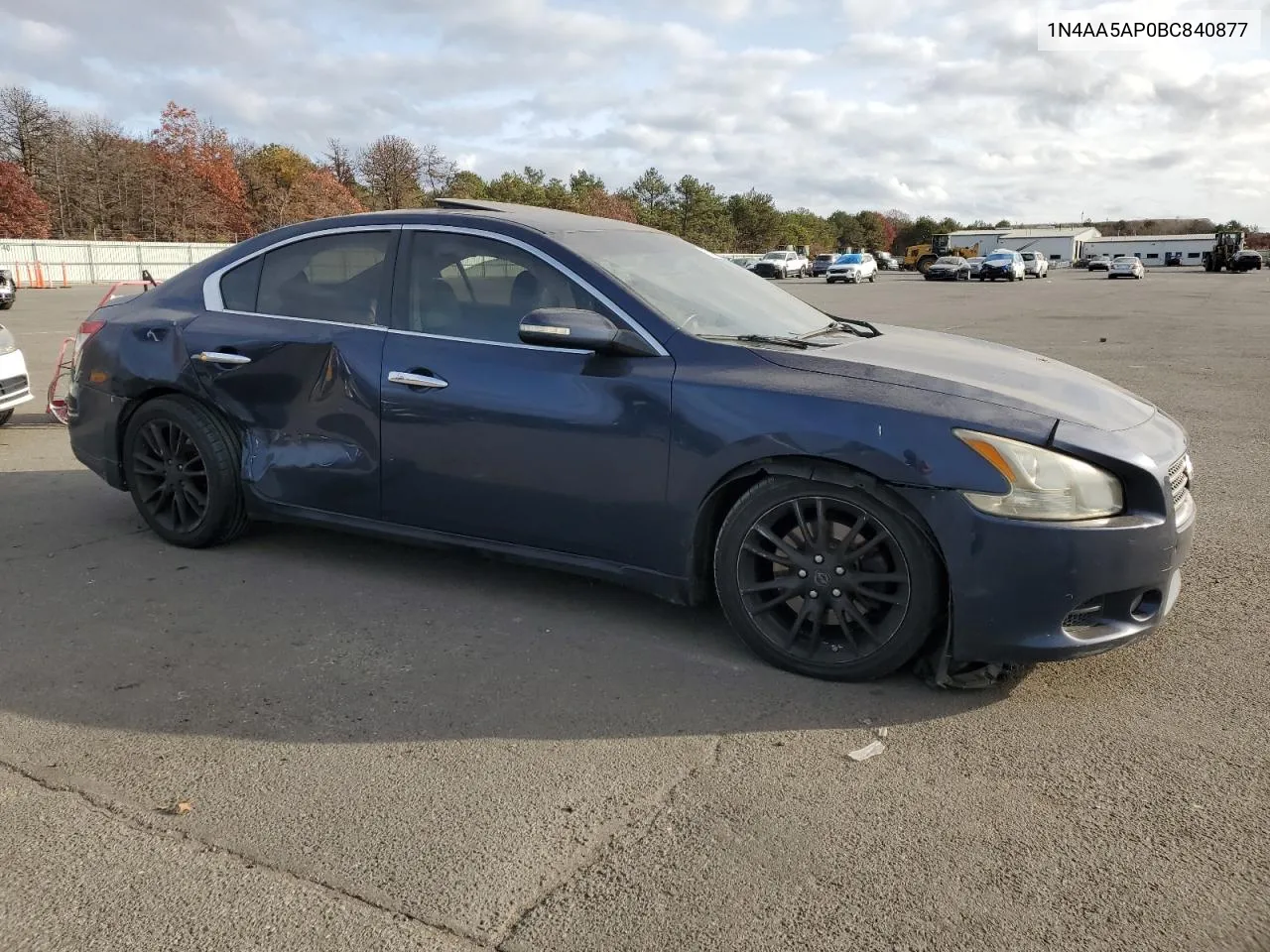 2011 Nissan Maxima S VIN: 1N4AA5AP0BC840877 Lot: 79022024