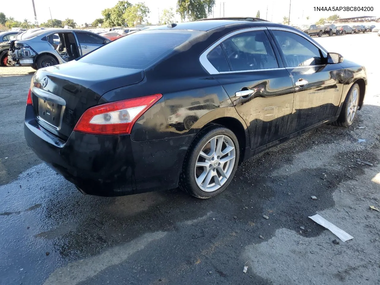 2011 Nissan Maxima S VIN: 1N4AA5AP3BC804200 Lot: 79135134