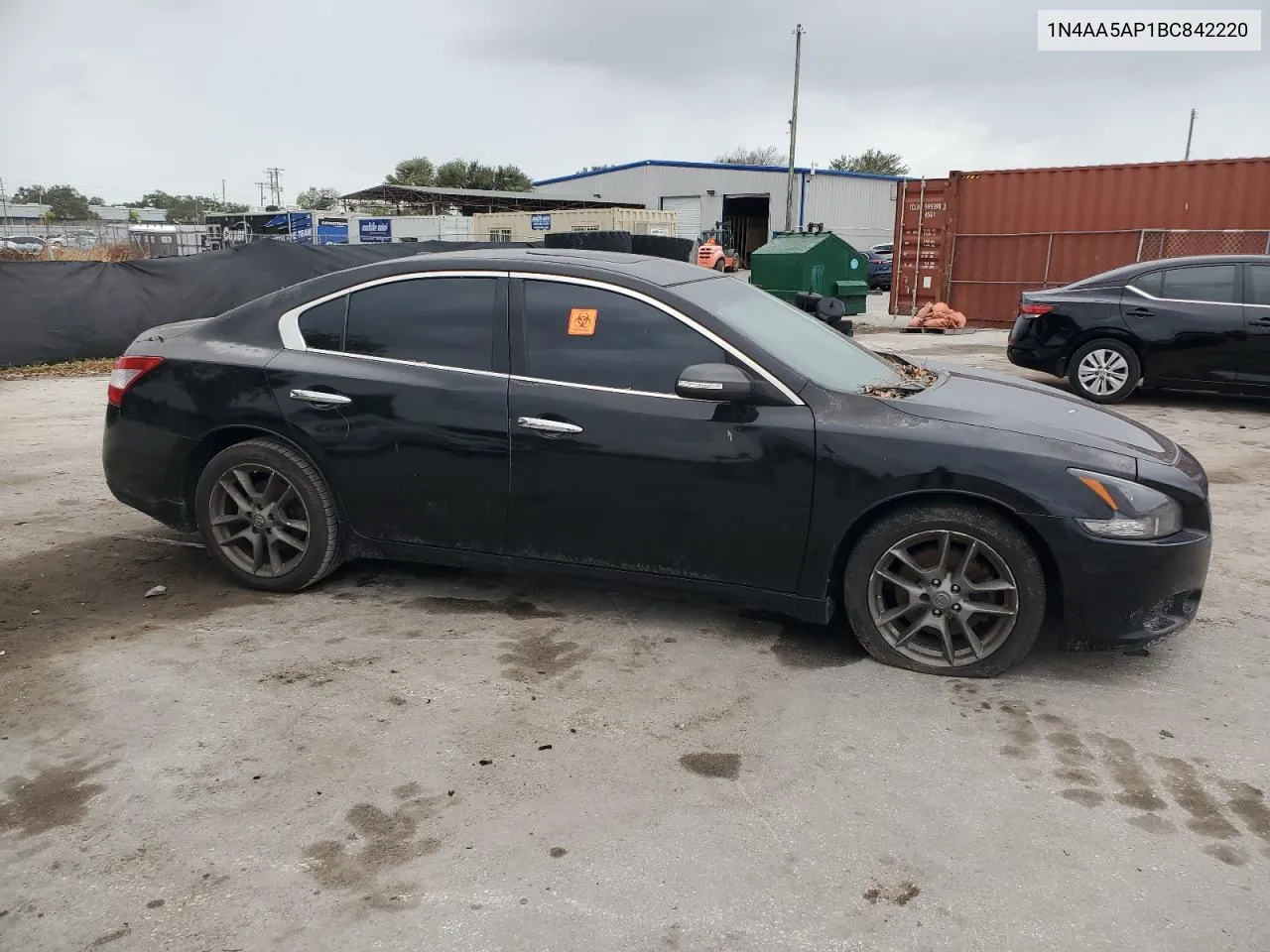 2011 Nissan Maxima S VIN: 1N4AA5AP1BC842220 Lot: 79302064